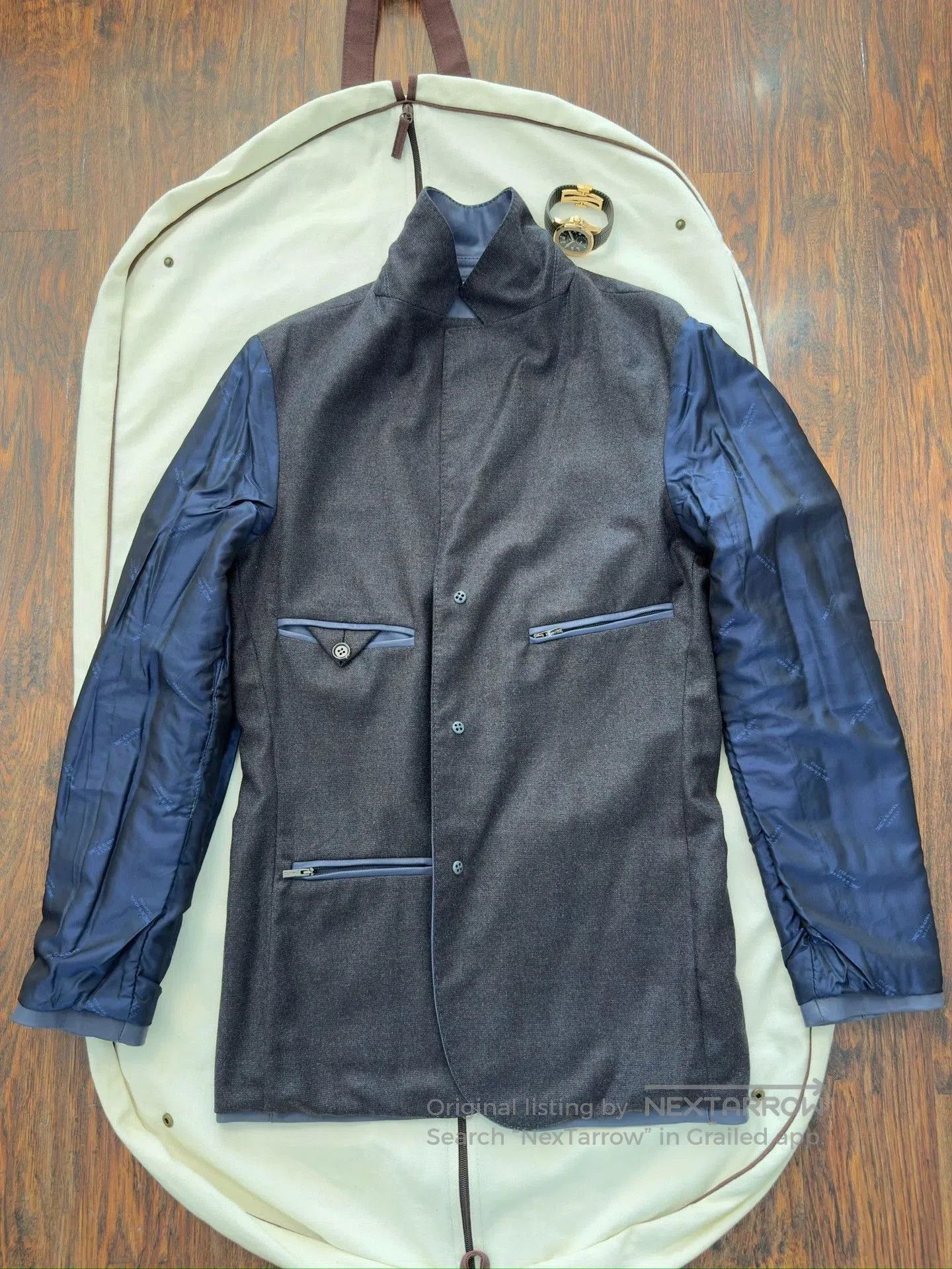 Kiton Multi Leather Jacket Size S. Size US S / EU 44-46 / 1 - 7 Thumbnail