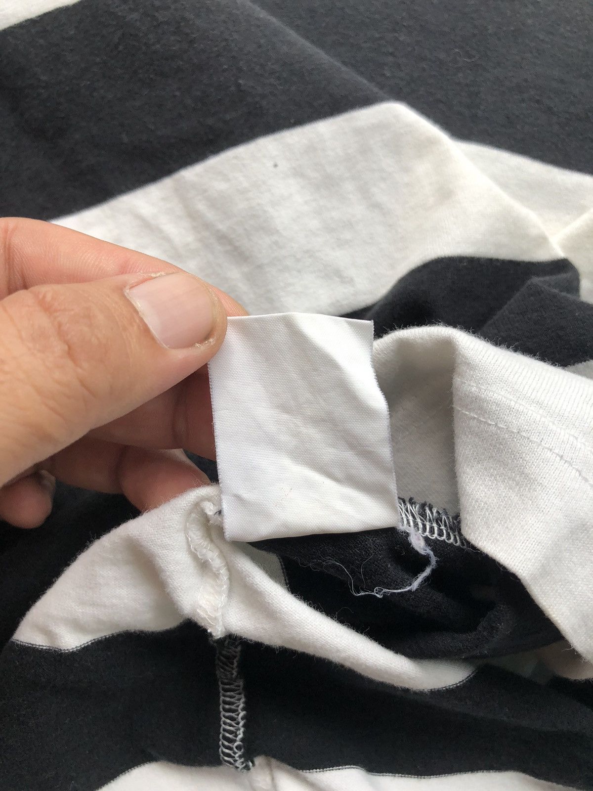 Bape Vintage Bathing Ape Made With General Striped Long Sleeve Size US M / EU 48-50 / 2 - 14 Thumbnail
