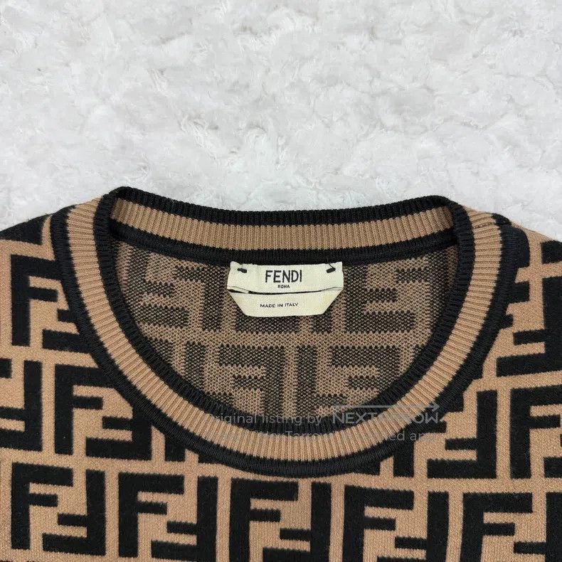 Fendi Fendi Monogram Knit Sweater Size XS / US 0-2 / IT 36-38 - 2 Thumbnail