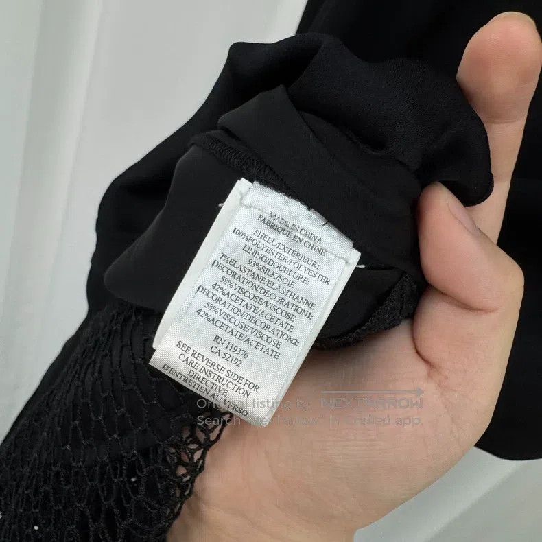 Helmut Lang Helmut Lang Tulle Double Layer Dress Size XS / US 0-2 / IT 36-38 - 7 Thumbnail