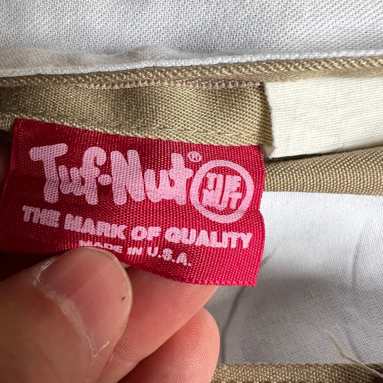 Vintage VTG RARE Tuf-Nut USA Pearl Snap Pocket Tan Pants 36x32 Size US 36 / EU 52 - 7 Thumbnail