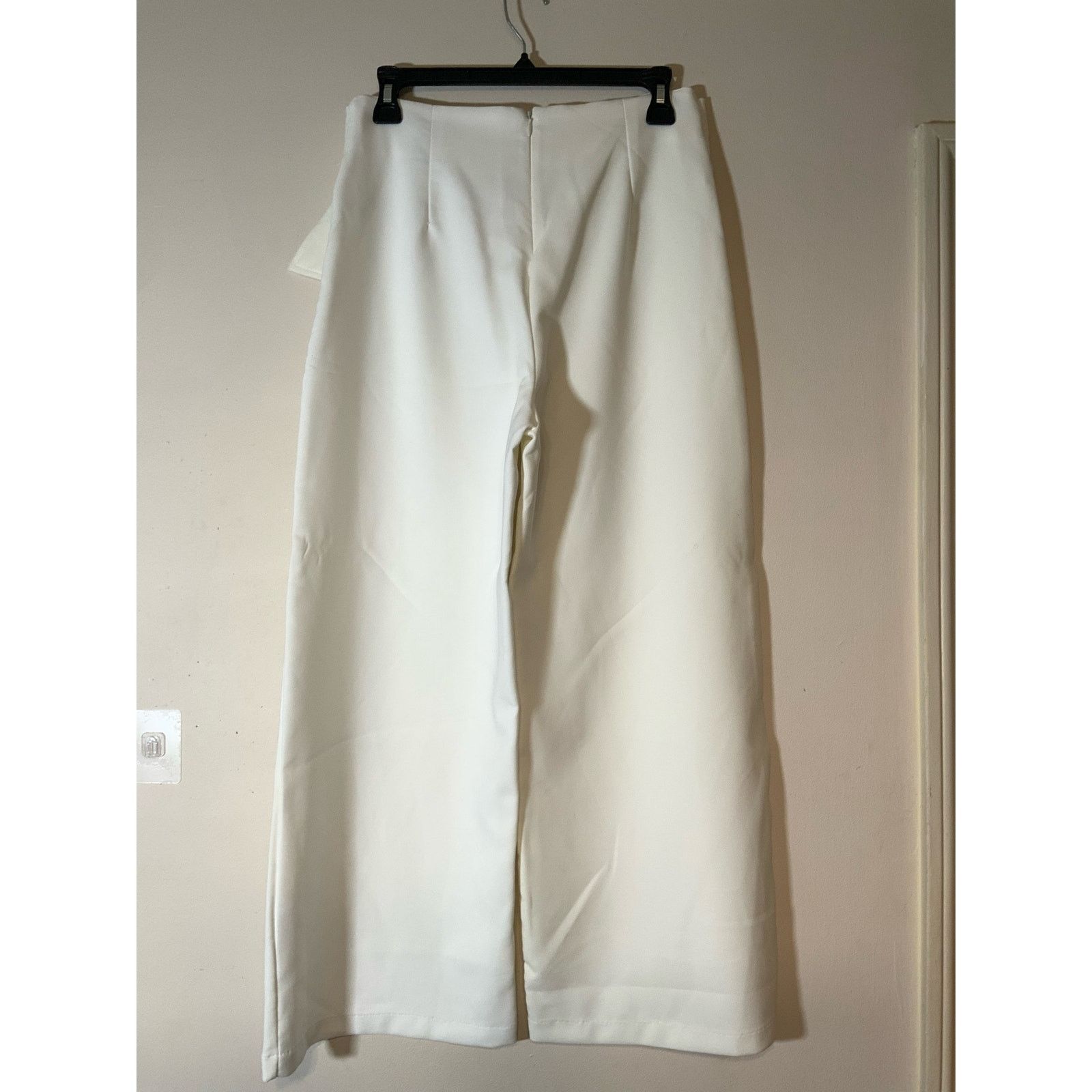 Forever 21 Forever 21 Mid Rise Wide Leg with Buckle Belt Dress Pants M Size 30" / US 8 / IT 44 - 2 Thumbnail