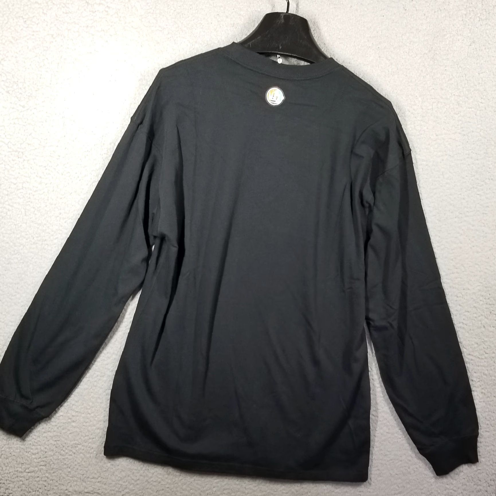 Nike Nike T-Shirt Mens XS Long Sleeve Air Max 2 Graphic Swoosh Color Block Black Retro Sports Size US XS / EU 42 / 0 - 7 Thumbnail