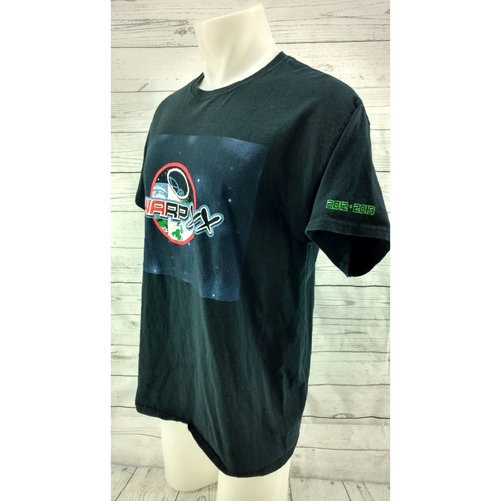 Gildan Gildan T-Shirt 2012 Warp XX space hp robotics Black Size Large Men Graphic Tee Short Sleeve 100% Cotton Size US L / EU 52-54 / 3 - 3 Thumbnail
