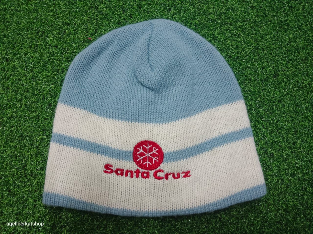 Santa Cruz Skateboards Vintage 90s Santa Cruz Made In USA Beanie Size ONE SIZE - 2 Thumbnail