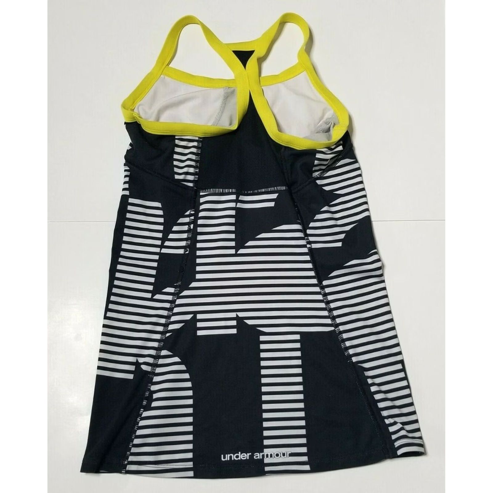 Under Armour Under armour Top Womens XS Tank Built Bra Activewear Sleeveless Racerback Size XS / US 0-2 / IT 36-38 - 2 Thumbnail