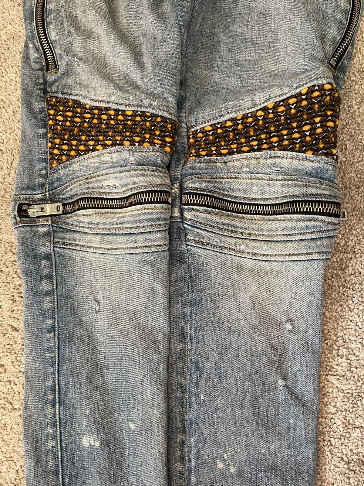 Amiri Amiri MX2 Velvet PJ Jeans Size US 33 - 3 Thumbnail