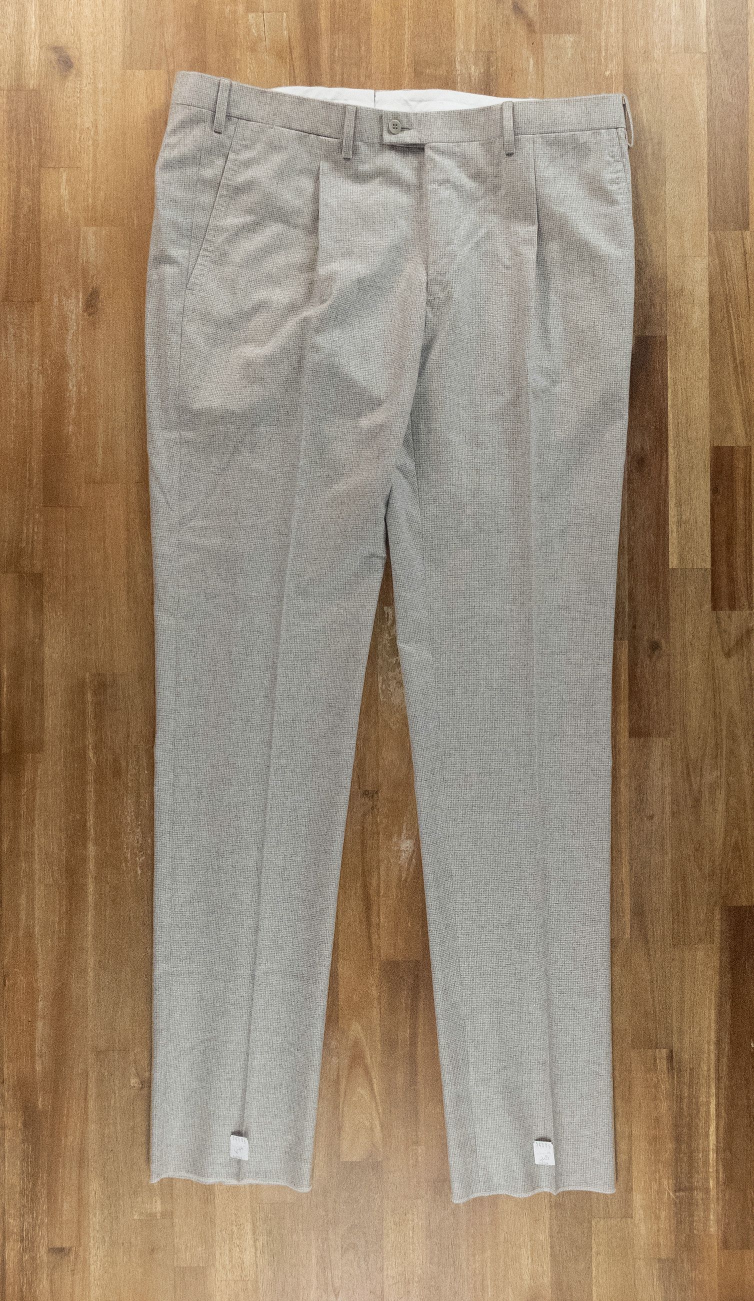 SARTORIO SARTORIO Napoli by Kiton light gray wool cashmere suit 44 54 Size 44R - 12 Thumbnail