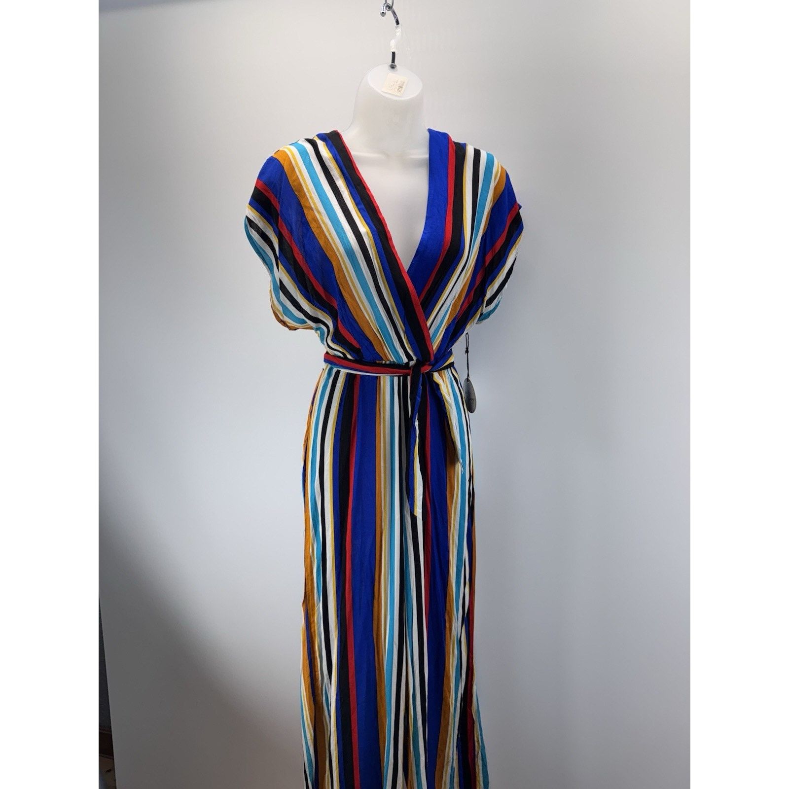 Other MILK & HONEY Rainbow Jumpsuit Stretches At Waste Sz M Size M / US 6-8 / IT 42-44 - 2 Thumbnail