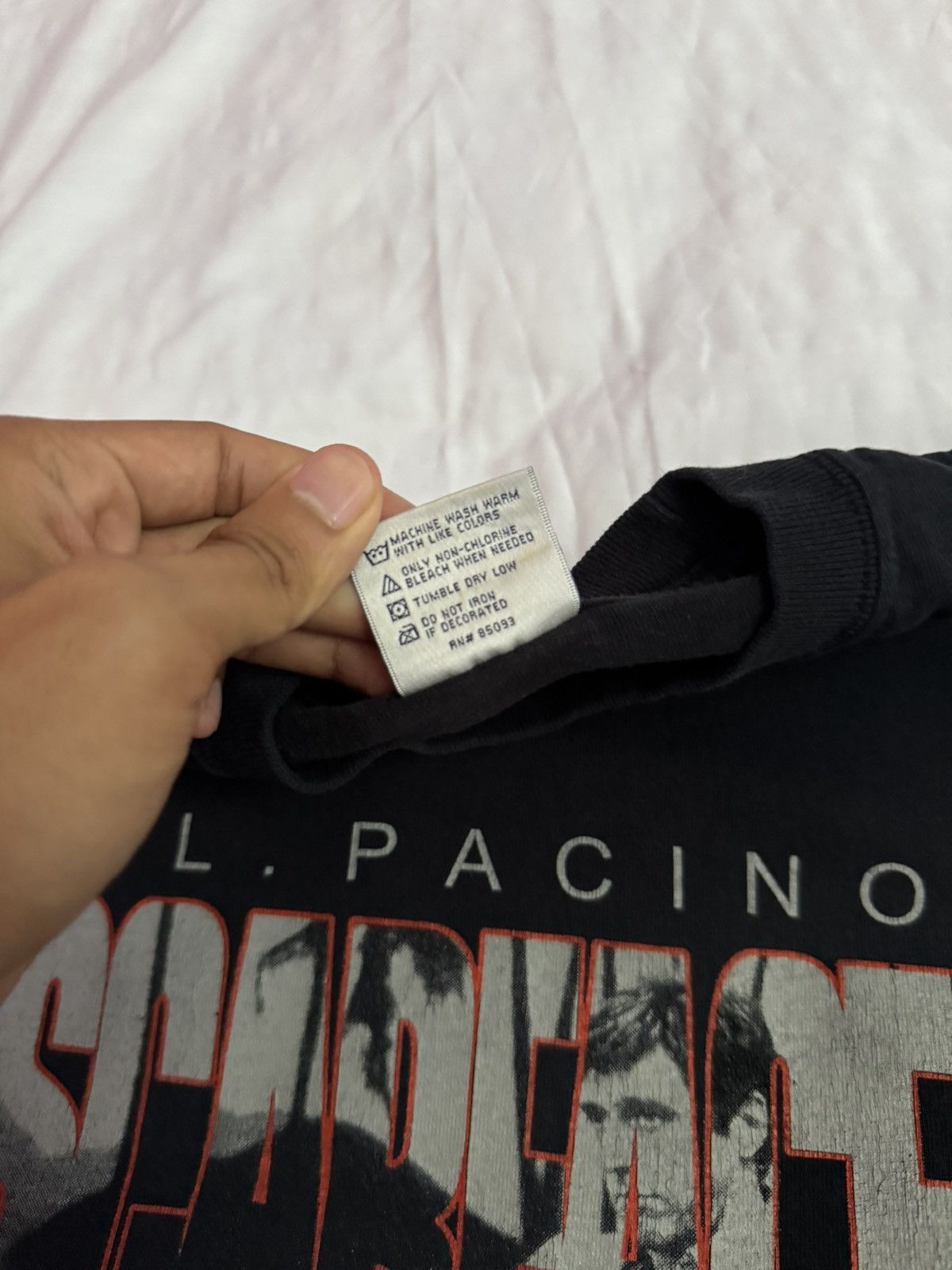 Vintage Vintage Al Pacino Scarface Movie Tees Size US L / EU 52-54 / 3 - 5 Thumbnail