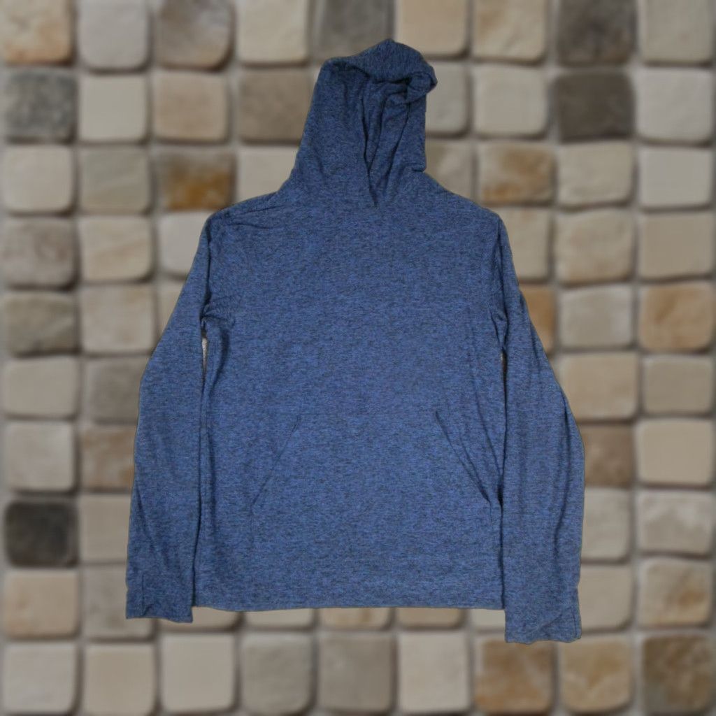 Outdoor Voices VINTAGE Outdoor Voices Hoodie Mens Small Blue Running Pullover Size US S / EU 44-46 / 1 - 1 Thumbnail