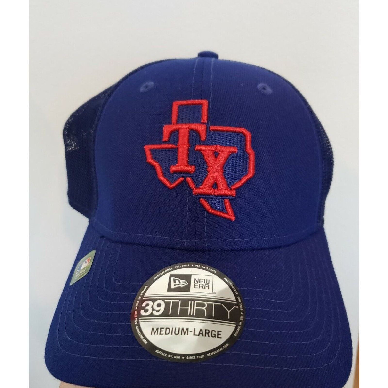 New Era Texas Rangers Hat 2022 Batting Practice M/L Blue New Era Size ONE SIZE - 1 Thumbnail