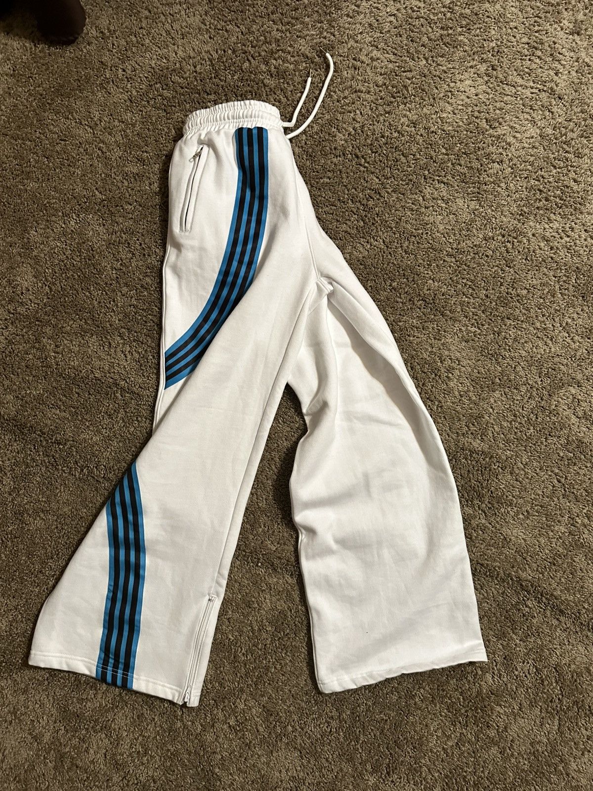 Designer Fashion y2k Open Bottom Sweatpants Size US 38 / EU 54 - 1 Thumbnail