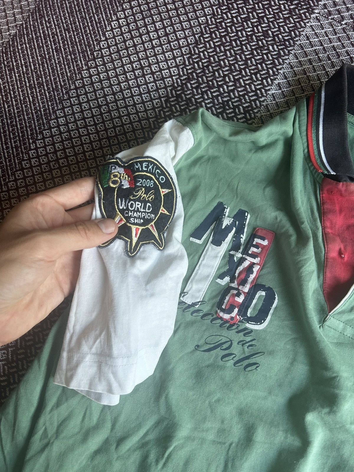 Vintage La Martina Vintage Polo T-shirt Big Logo Thrashed Condition Size US XL / EU 56 / 4 - 11 Thumbnail