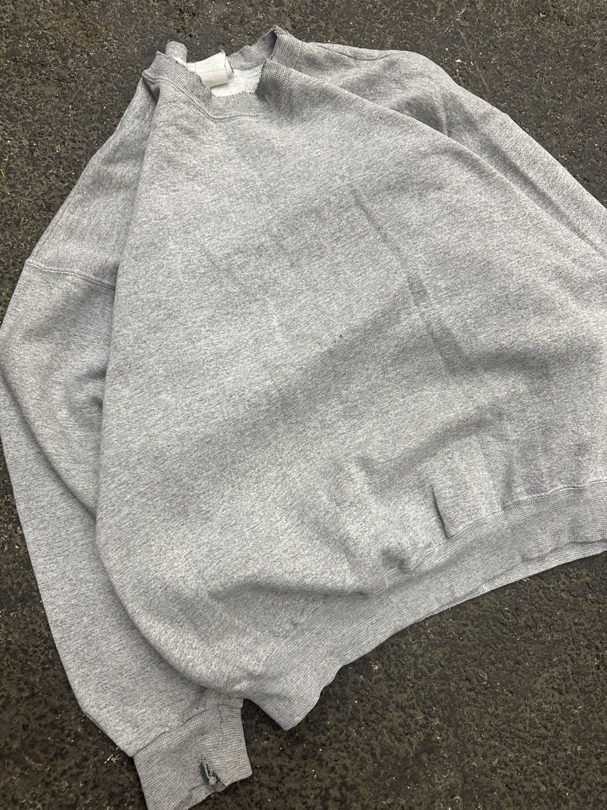Designer × Vintage Vintage grey crewneck Size US XL / EU 56 / 4 - 1 Thumbnail