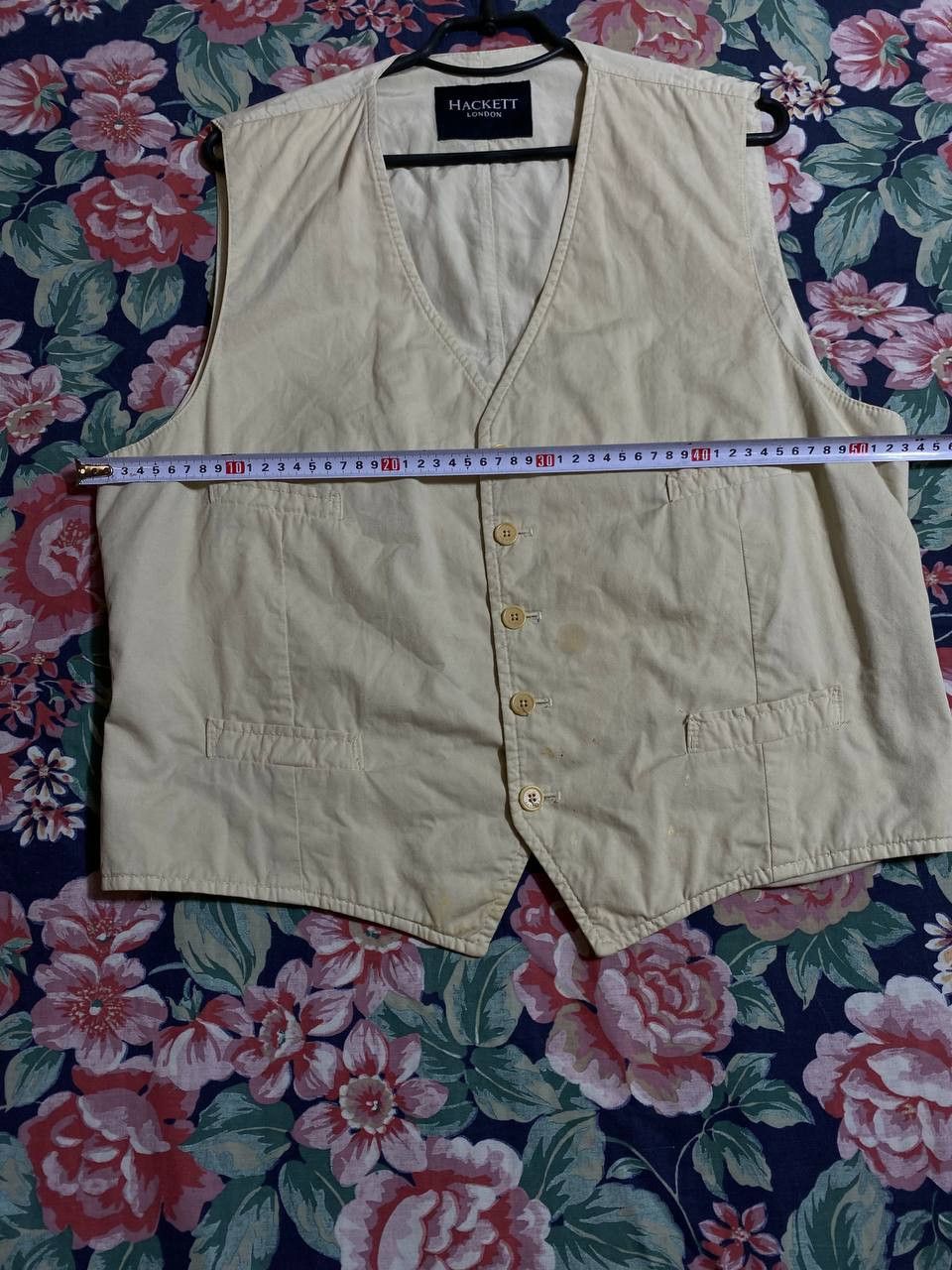Hackett × Vintage Vintage hackett vest quilted navy Size US M / EU 48-50 / 2 - 15 Thumbnail