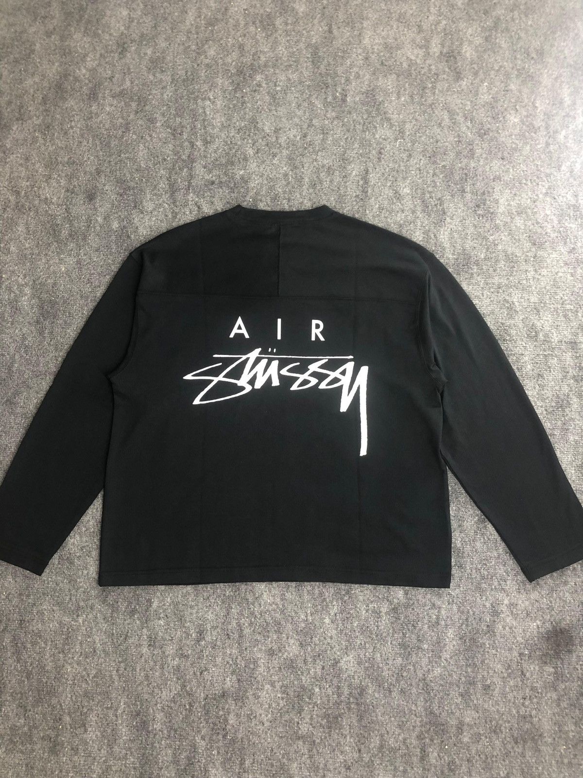 Nike × Stussy Nike x Stussy Long Sleeve Mesh Jersey | Grailed