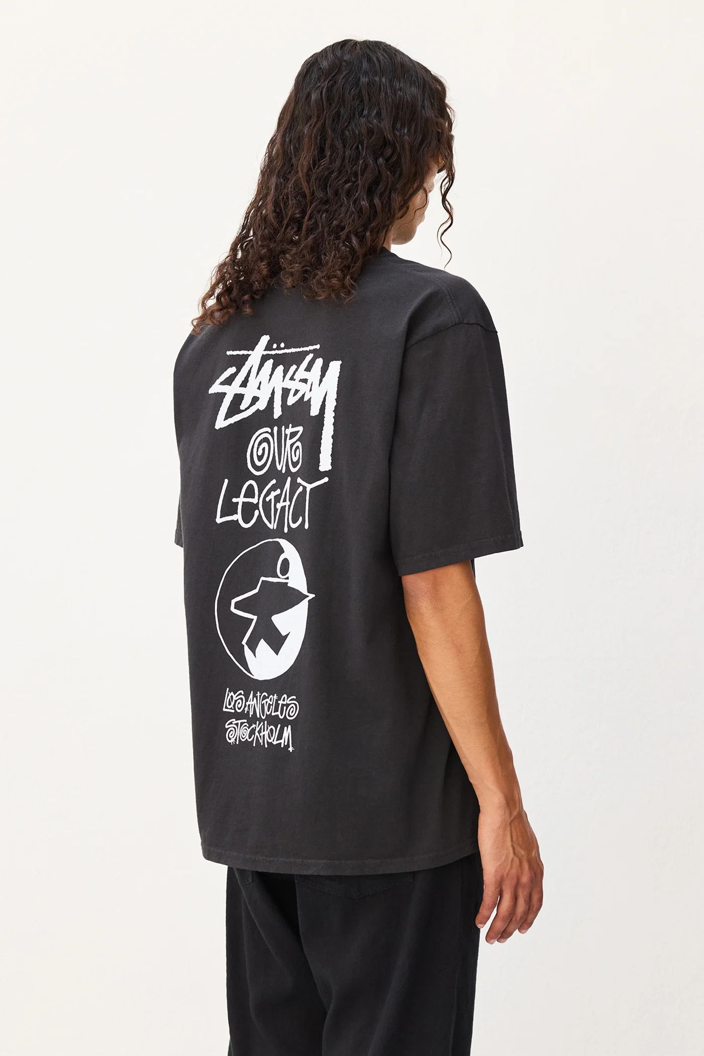 【OLD STUSSY】Stussy Built for the Long Haul Tee Vintage Stussy Shirt Men's Large 
