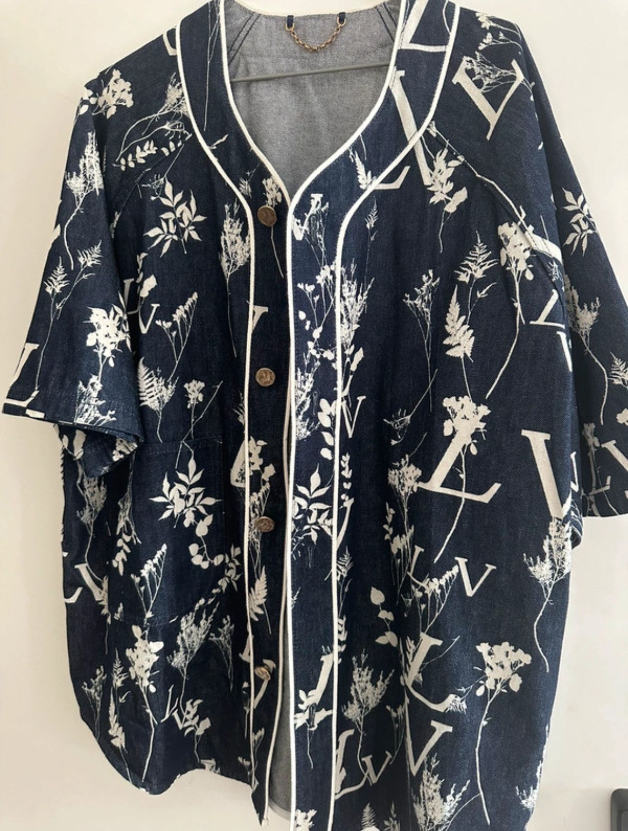 Louis Vuitton Louis Vuitton Leaf Shirt Size XXL Size US XXL / EU 58 / 5 - 1 Thumbnail