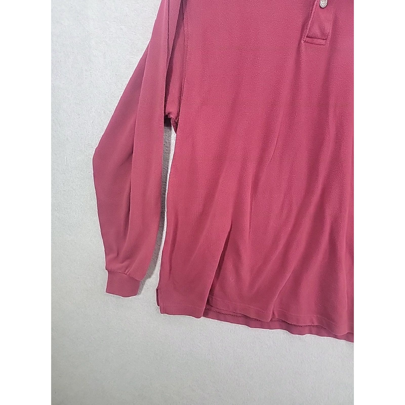 Port Authority IHOP Shirt Long Sleeve Polo Adult Large Train The Trainer Red Cotton Men Size US L / EU 52-54 / 3 - 5 Thumbnail