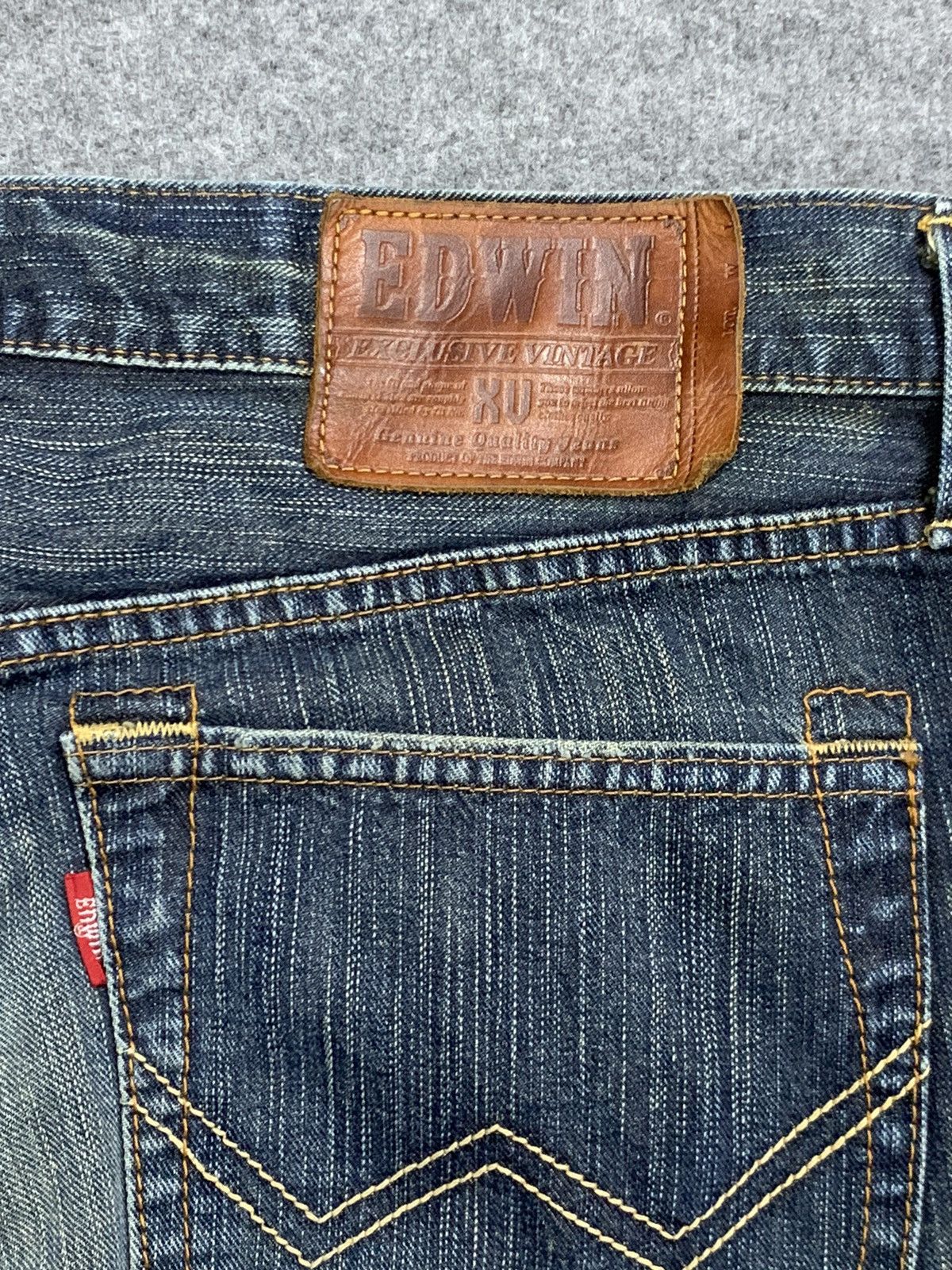 Edwin Distressed Edwin XV vintage rusty denim. Size US 38 / EU 54 - 5 Thumbnail