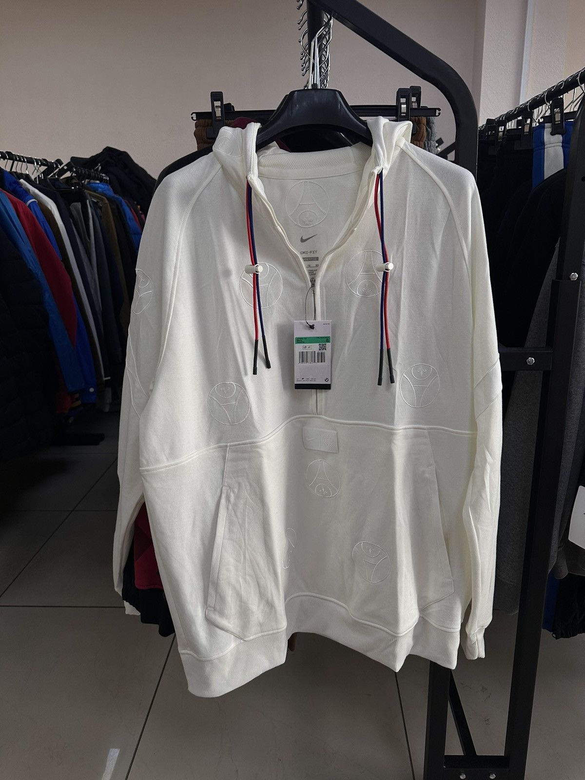 Nike Vintage Nike PSG Paris Jordan soccer jacket hoodie monogram Size US XL / EU 56 / 4 - 5 Thumbnail