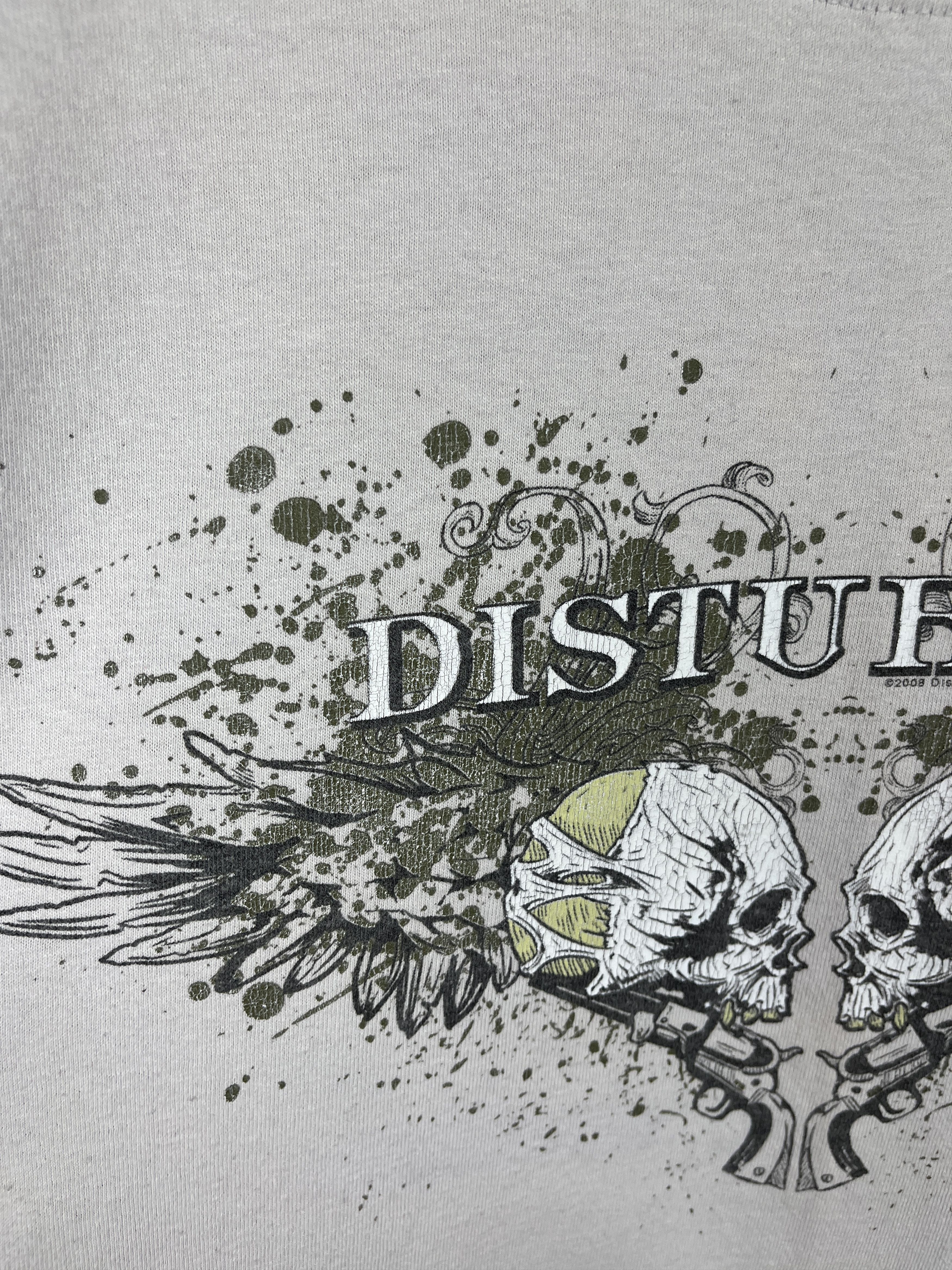 Band Tees Vintage Disturbed Band 2008 T-shirt Size US L / EU 52-54 / 3 - 5 Thumbnail