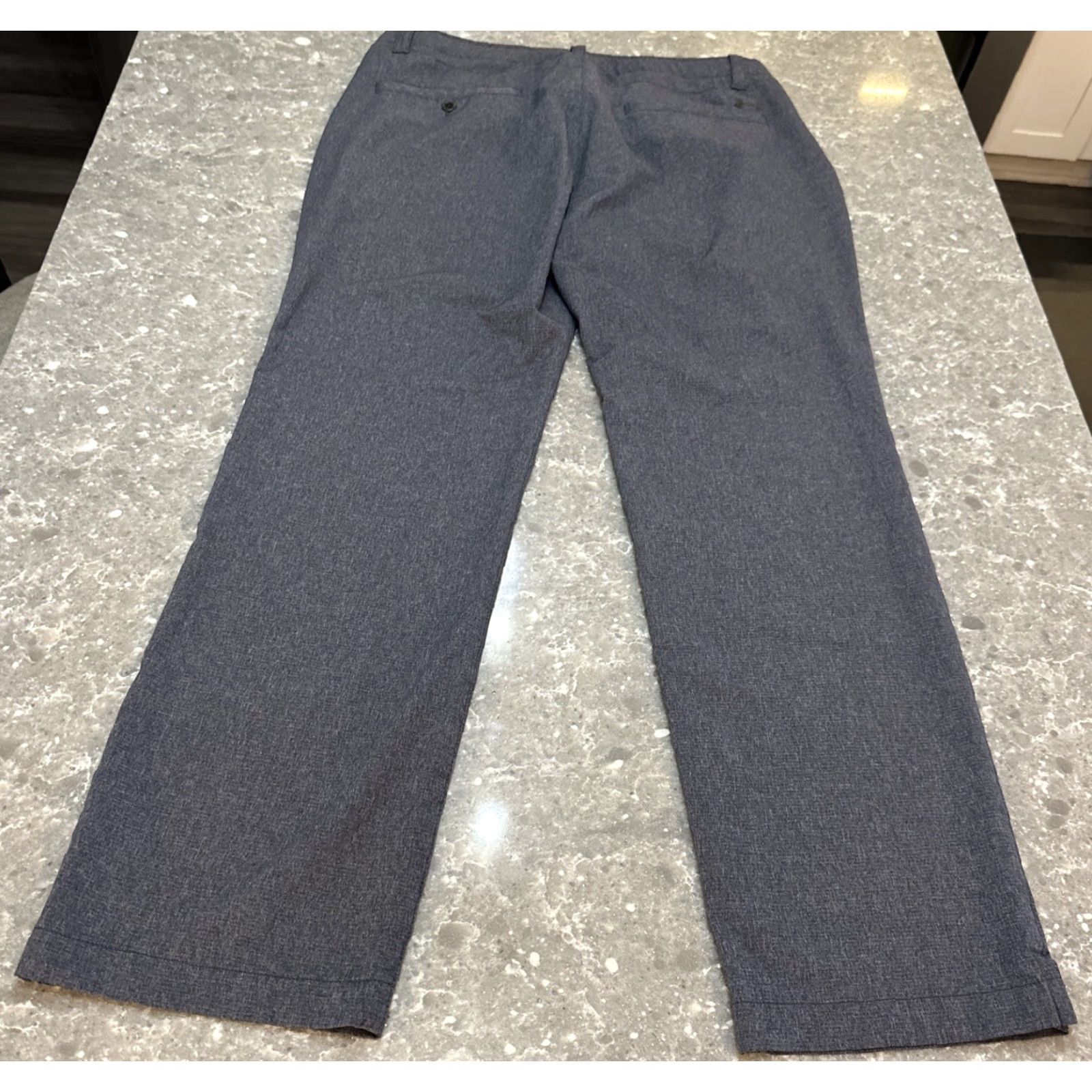 Under Armour Under Armour Pants Mens 36x32 Gray Lightweight Chino Straight Leg All Season Gear Logo Casual Size US 36 / EU 52 - 5 Thumbnail