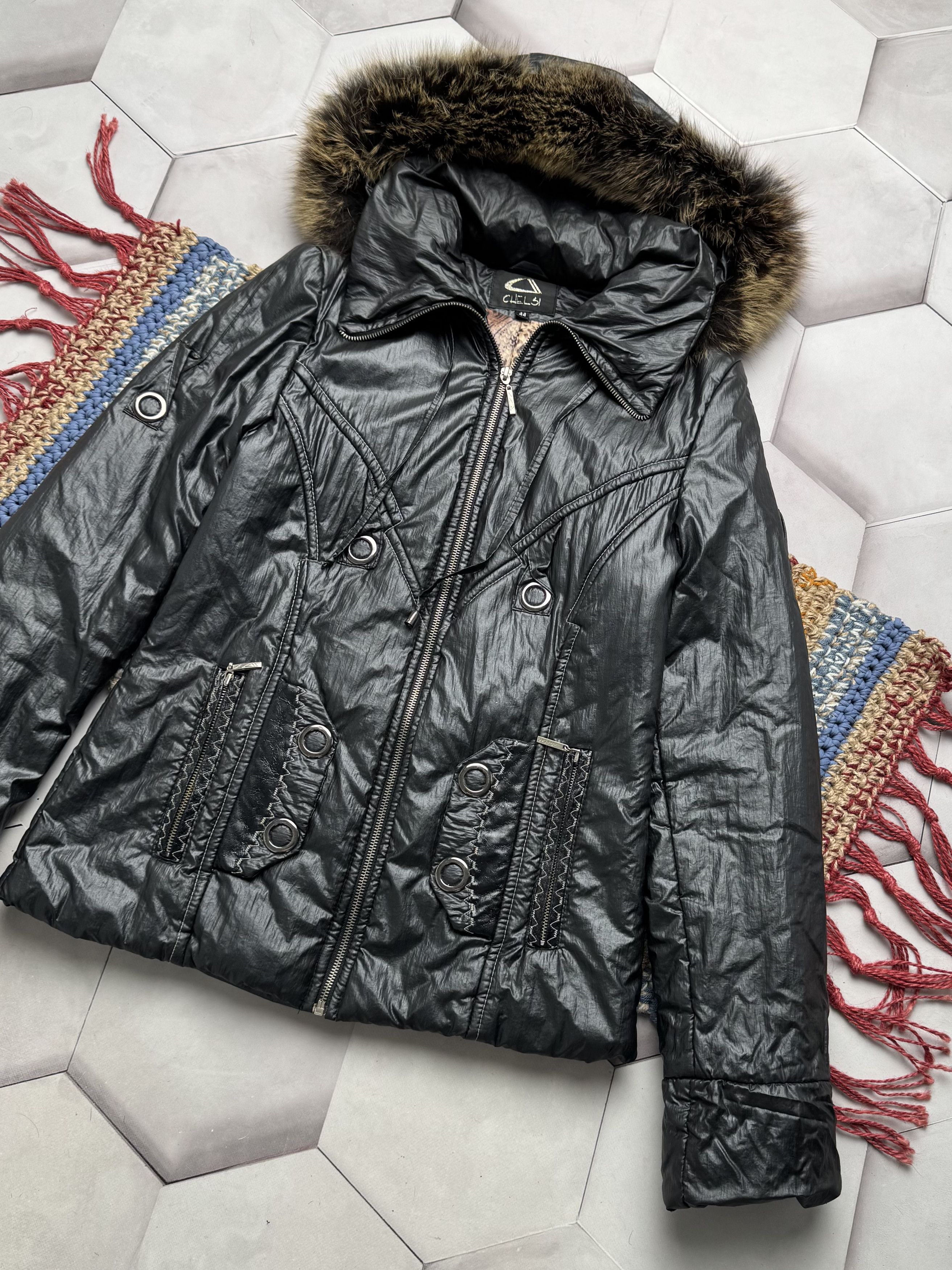 Japanese Brand Vintage Faux Fur Hood Jacket (E4) Size M / US 6-8 / IT 42-44 - 3 Thumbnail