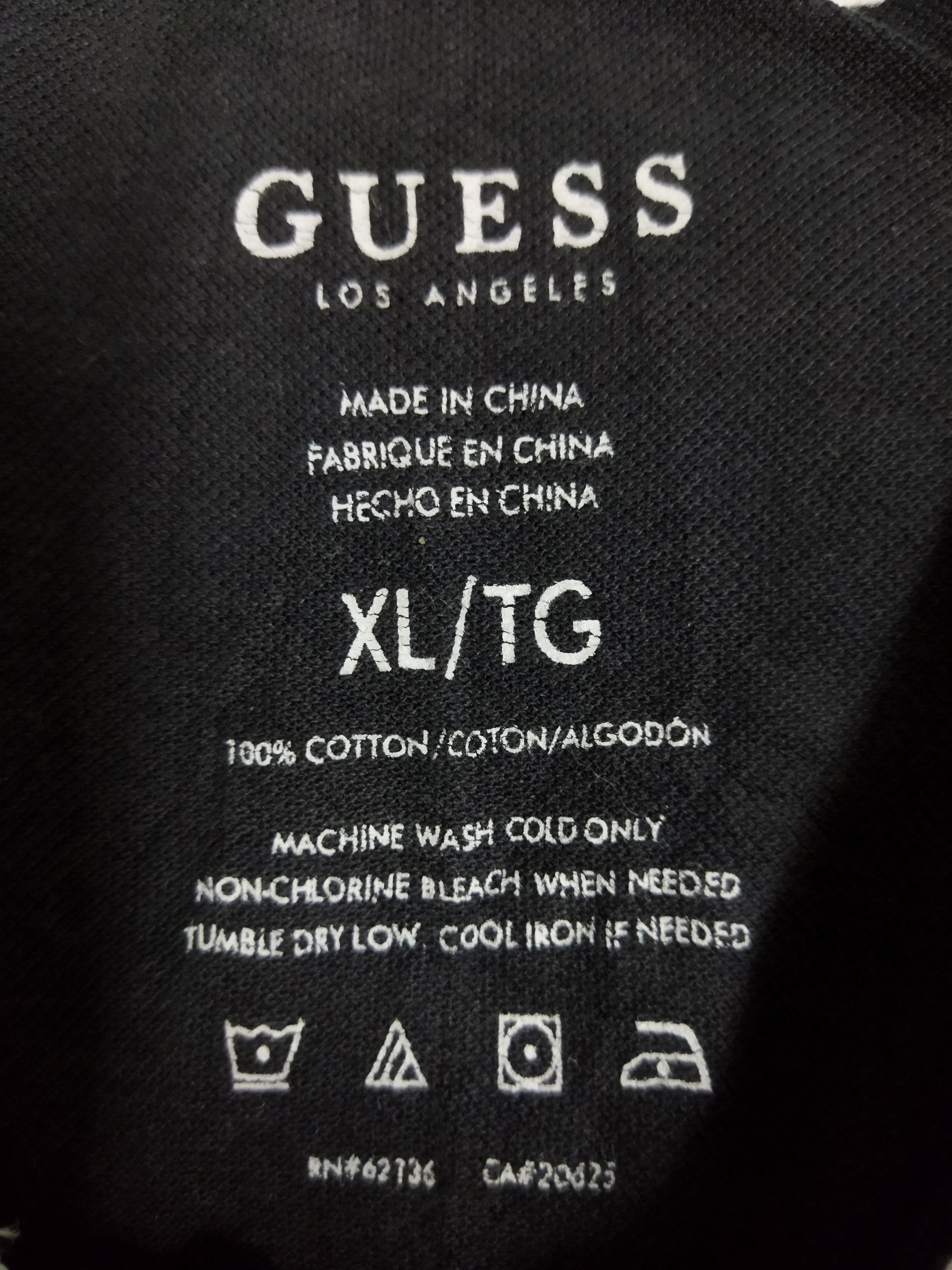 Guess Guess Half Zipper Polo Tee Size US L / EU 52-54 / 3 - 3 Thumbnail