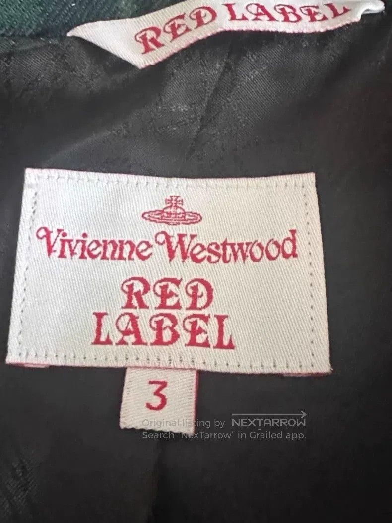Vivienne Westwood Vivienne Westwood Green plaid angled side suit set, Slythe Size L / US 10 / IT 46 - 4 Thumbnail