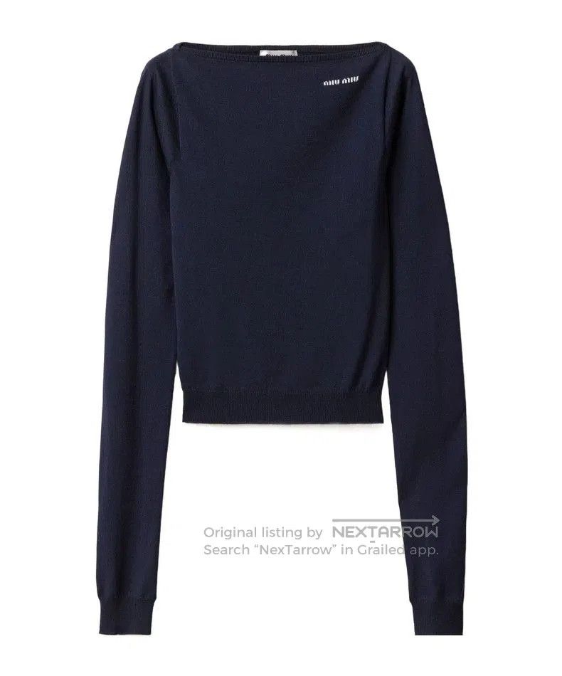 Miu Miu Miu Miu Blue Off. Size US M / EU 48-50 / 2 - 1 Thumbnail