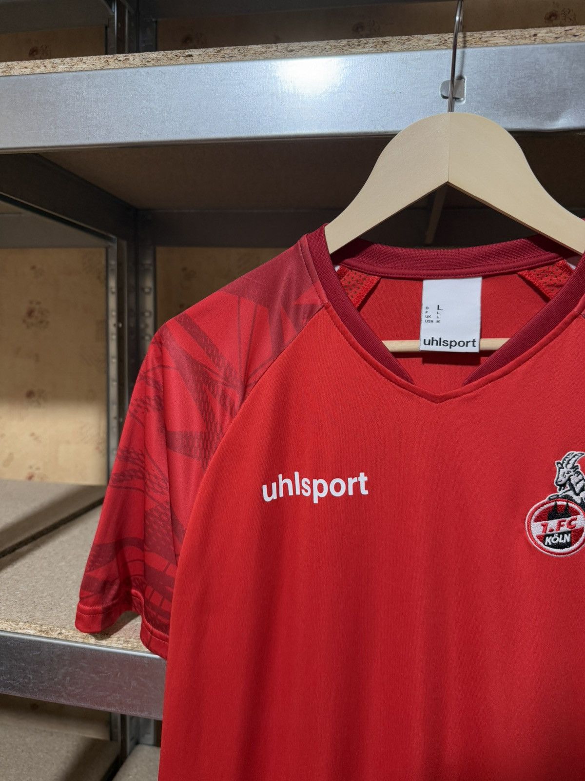 Vintage Vintage Uhlsport FC Koln Training Soccer Football Jersey Size US M / EU 48-50 / 2 - 3 Thumbnail
