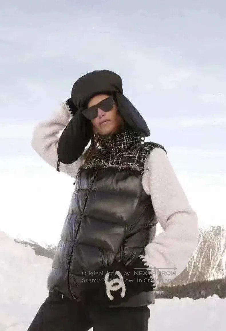 Chanel Chanel Ski series woven logo letter stitching down vest Size XXS / US 00 / IT 34 - 9 Thumbnail