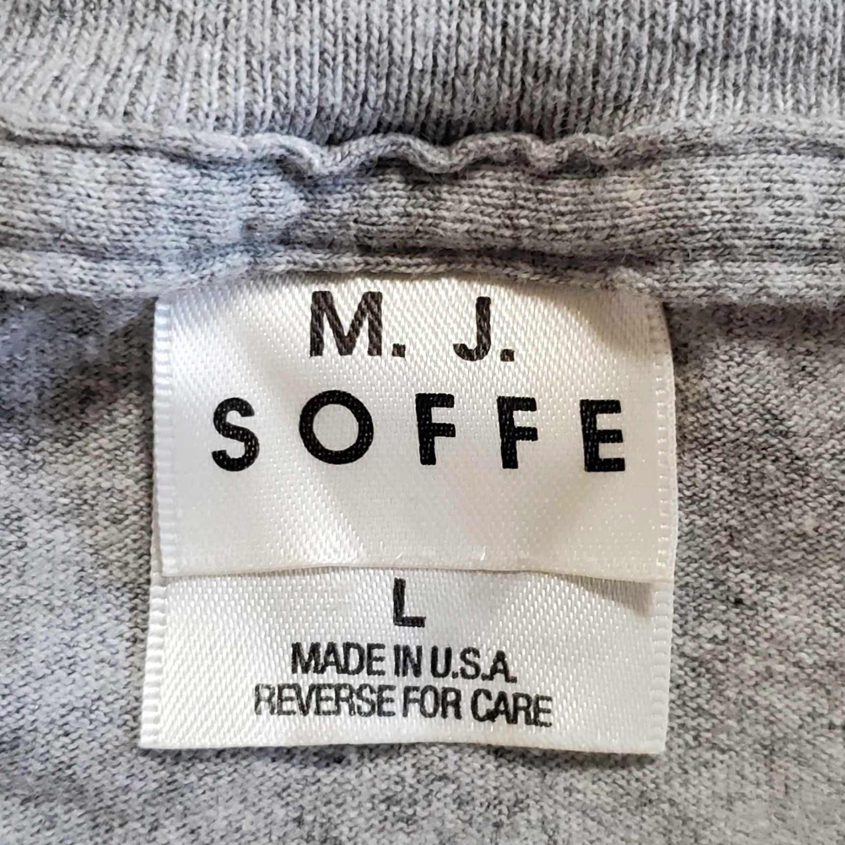 Soffe VINTAGE Soffe T Shirt Embroidered US Marines Military USA Mens Large L Gray 90s Size US L / EU 52-54 / 3 - 3 Thumbnail