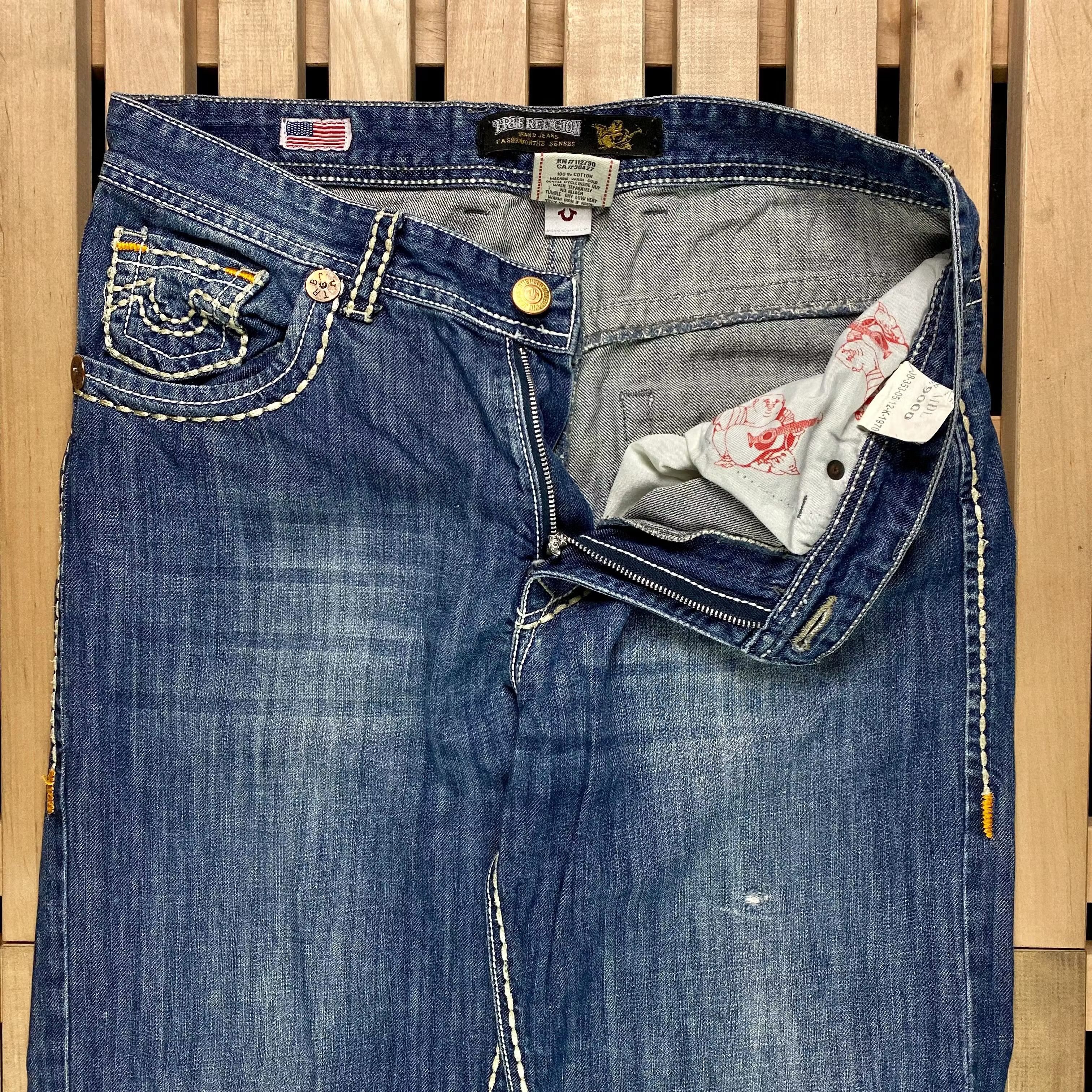 True Religion × Vintage Men’s Denim Jeans Pants True Religion Vintage Size 32 Size US 32 / EU 48 - 4 Thumbnail
