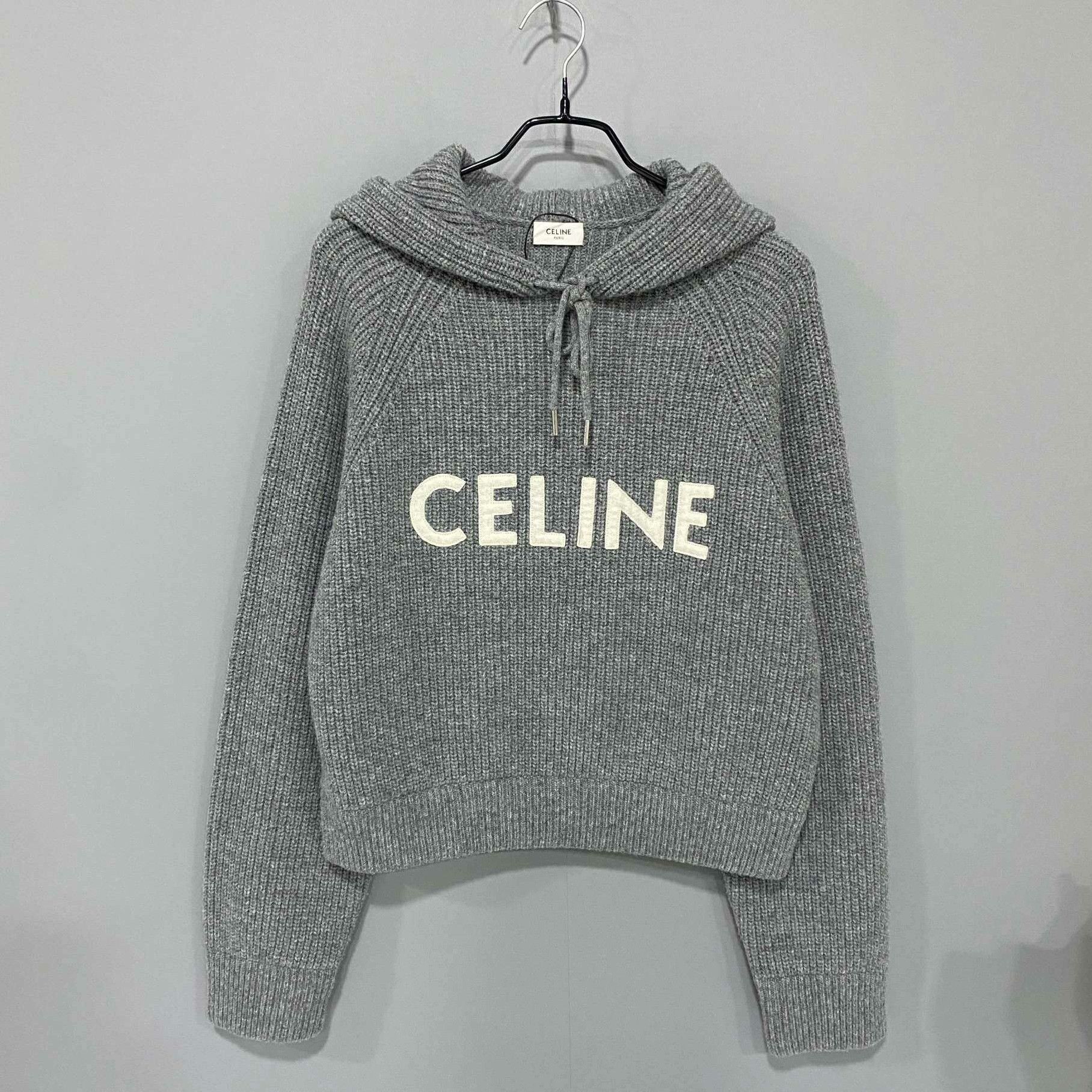 Celine Celine Retro Gray Sweater S Women Size S / US 4 / IT 40 - 1 Thumbnail
