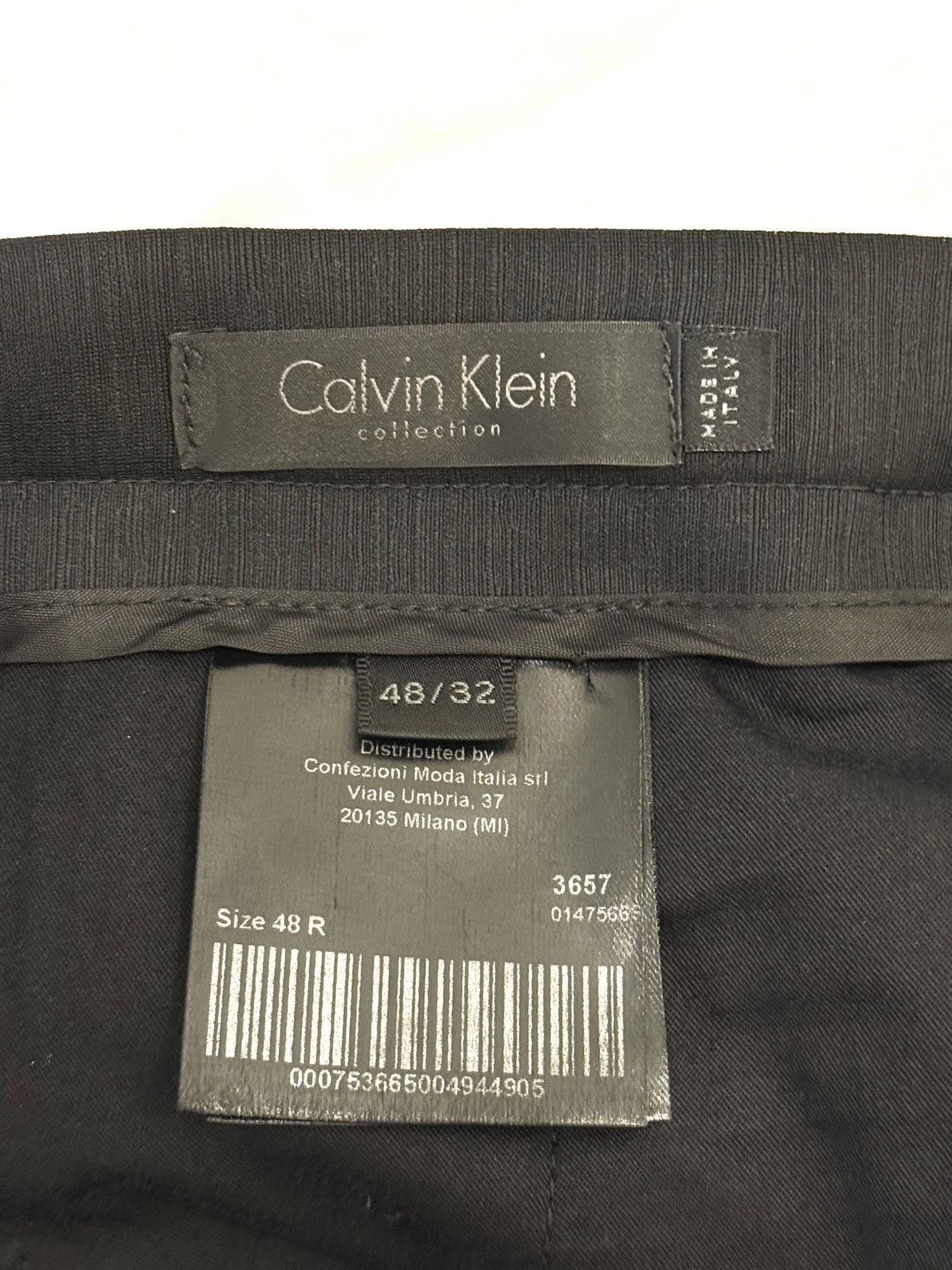 Calvin Klein Calvin Klein Collection Wool and Silk Trousers Size US 32 / EU 48 - 7 Thumbnail