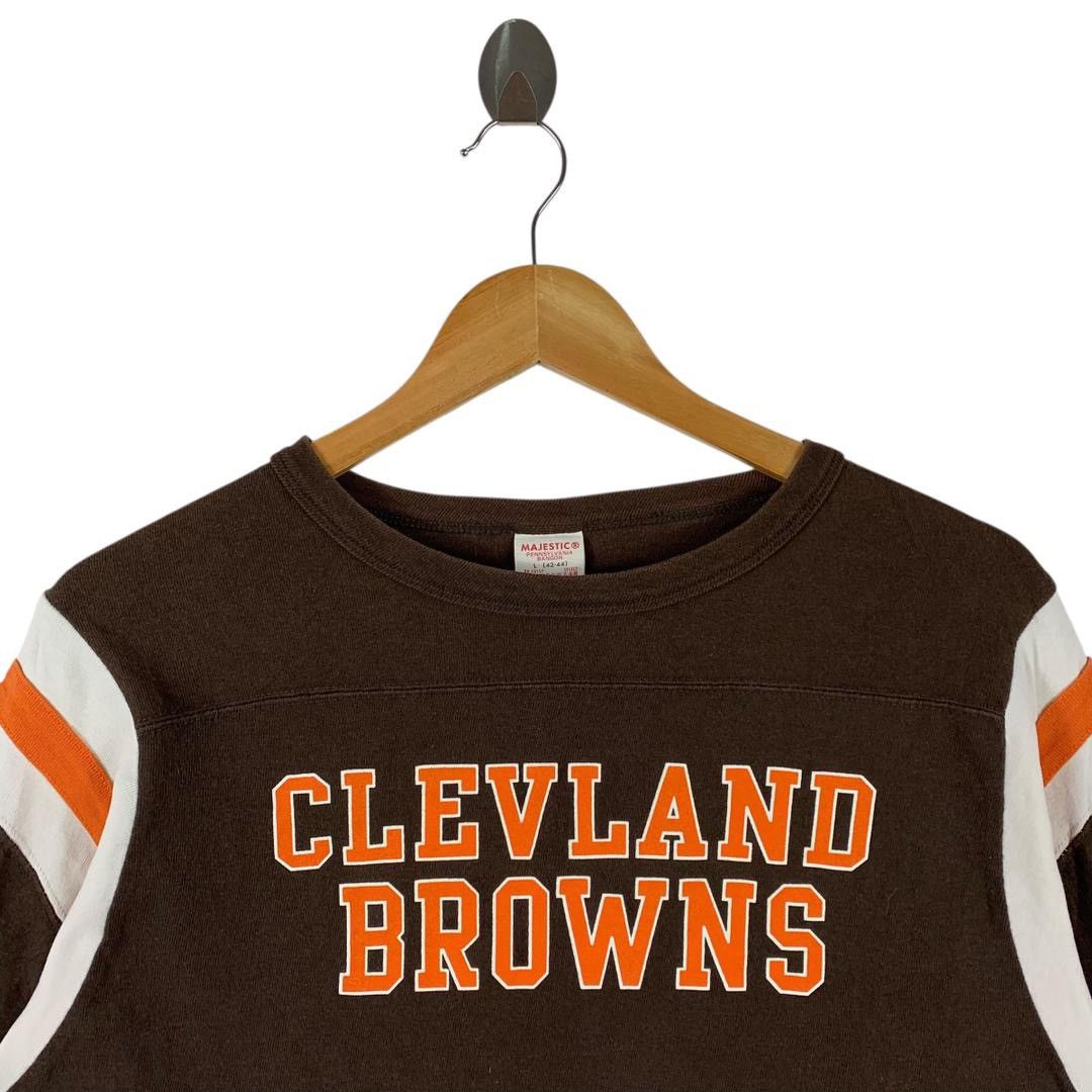 NFL Vintage CLEVLAND BROWNS Big logo printed 3Q tee Size US L / EU 52-54 / 3 - 2 Thumbnail