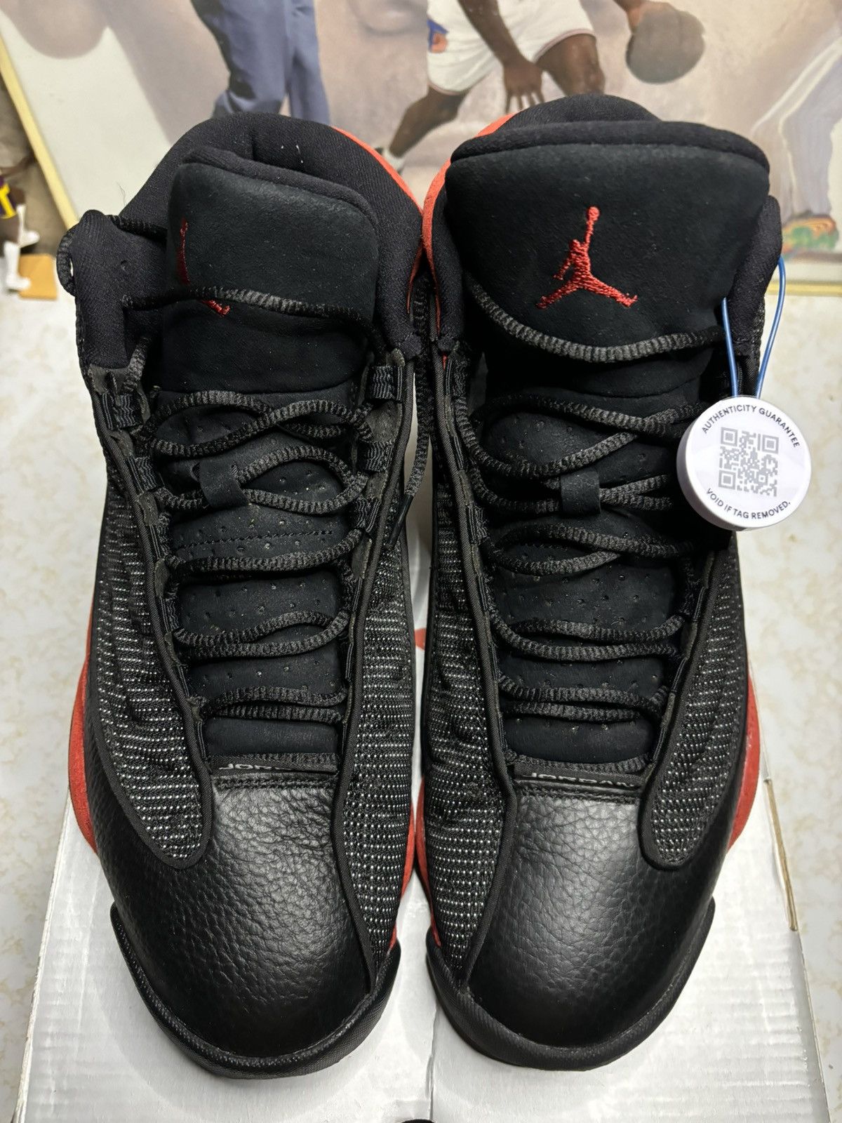 Jordan Brand Air Jordan 13 Retro 2017 Bred 2017 Size US 11 / EU 44 - 2 Thumbnail