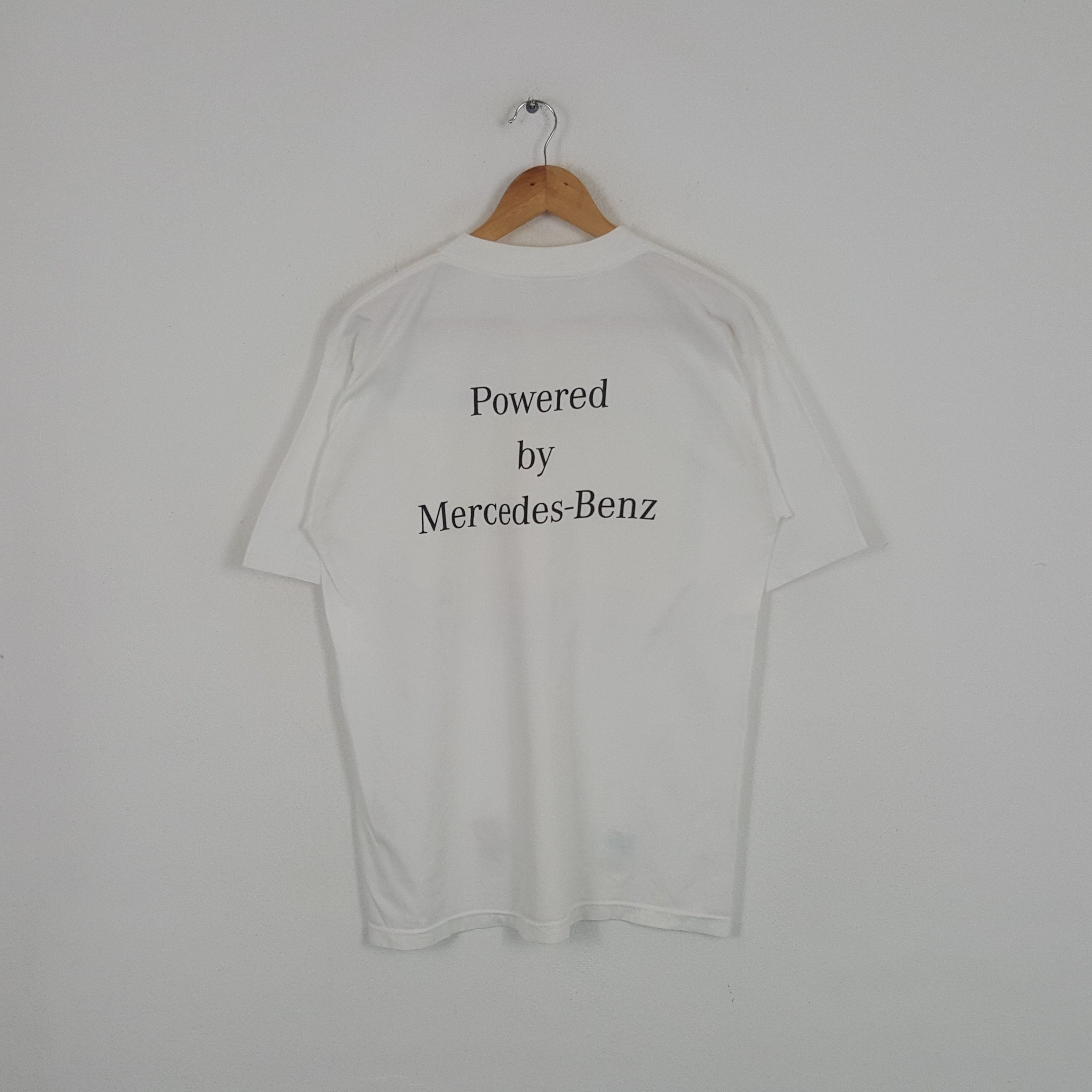 Mercedes-Benz × Vintage Vintage Mercedes - Benz German Racing Team Tshirt Size US M / EU 48-50 / 2 - 3 Thumbnail