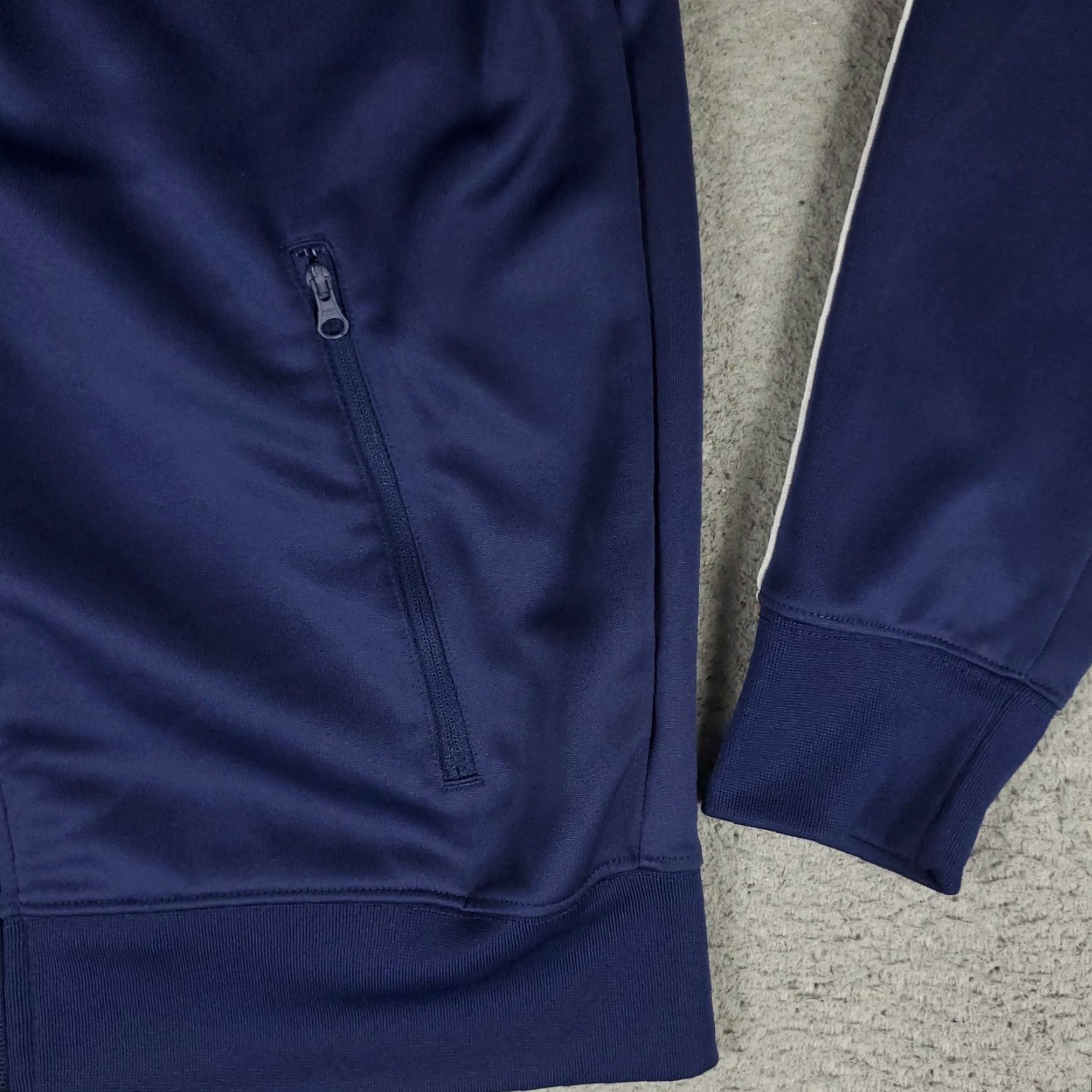 Nike Nike Jacket Mens Small Blue Full Zip Track Jacket Swoosh Lightweight Pockets Breathable Activewear Winter Fall Spring Sports Athleisure Classic Mens Size US S / EU 44-46 / 1 - 4 Thumbnail