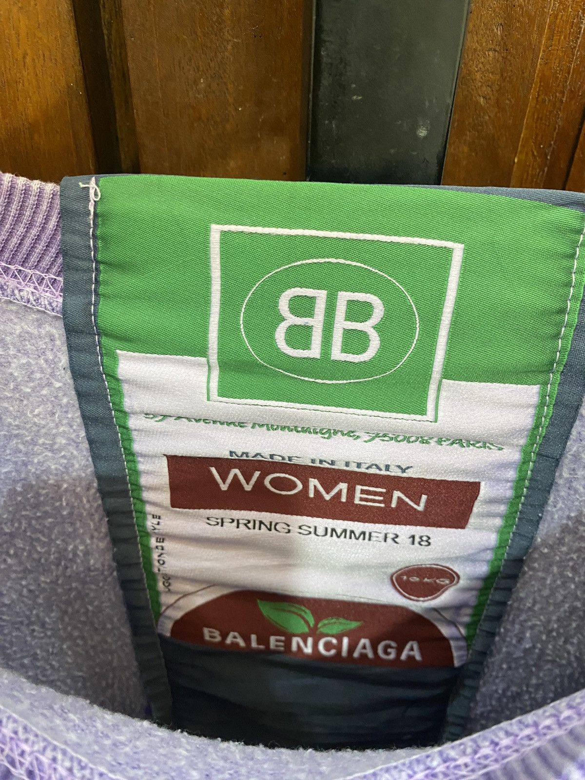 Balenciaga Balenciaga Women Spring Summer 18 Sweatshirt Size US XXL / EU 58 / 5 - 8 Thumbnail