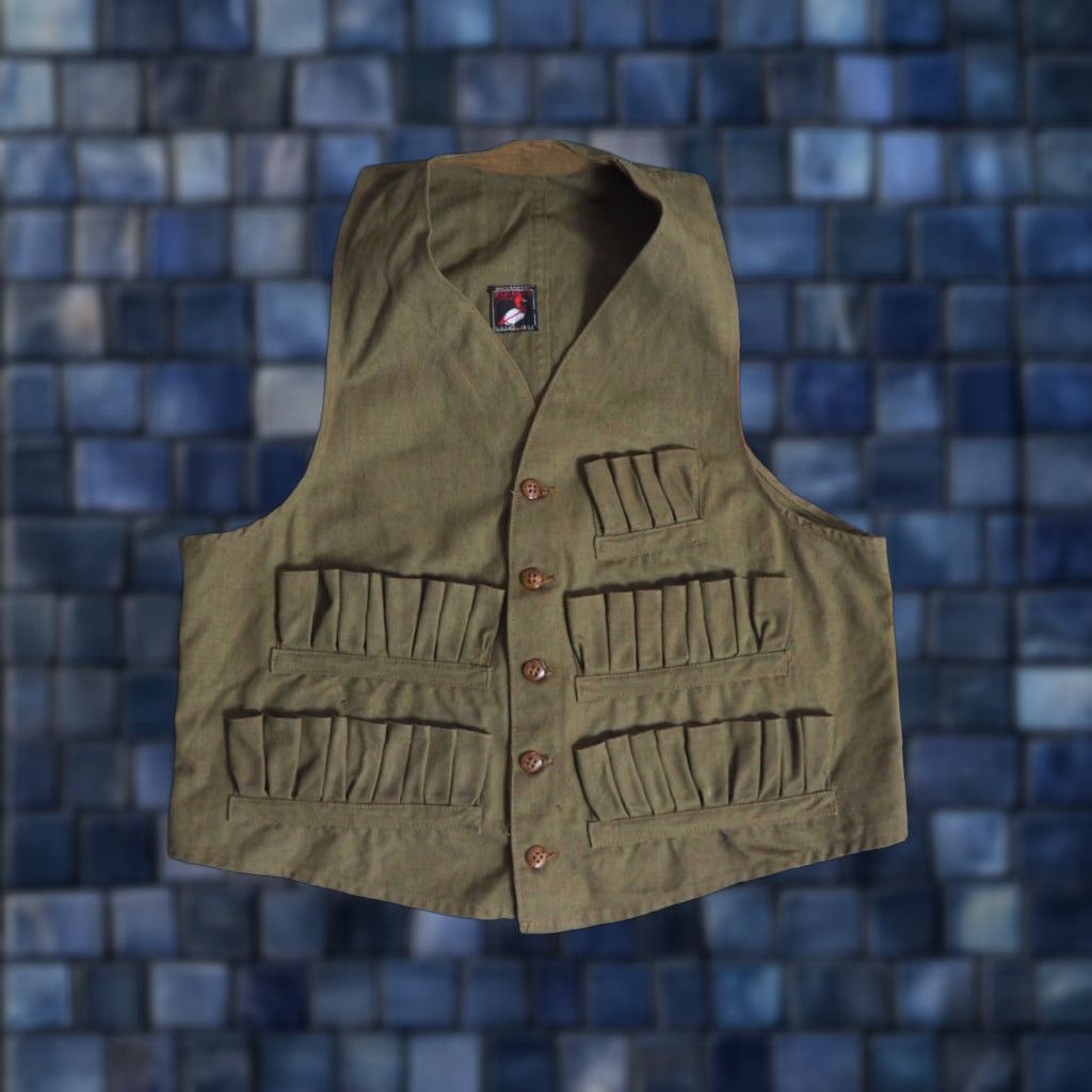 Vintage VINTAGE Red Head Field Vest Shirt (Vest) Brown Cotton Canvas Outdoor Mens S 1950s Military/Landgirl Size US S / EU 44-46 / 1 - 1 Thumbnail