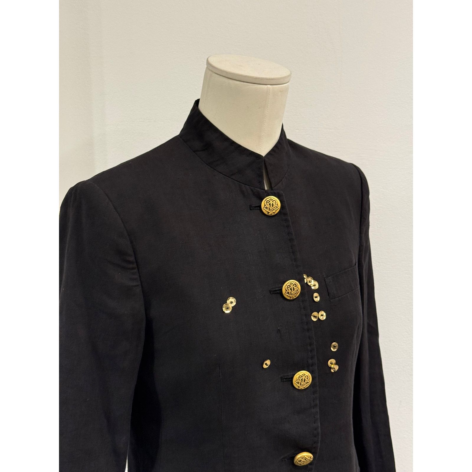 Dolce & Gabbana 2000s Dolce & Gabbana military tailored jacket with pins Size M / US 6-8 / IT 42-44 - 3 Thumbnail