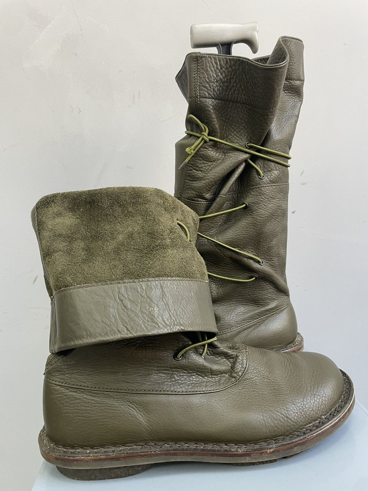 Trippen Rare rick owens style Trippen high moto boots y2k leather Size US 7.5 / EU 40-41 - 8 Thumbnail