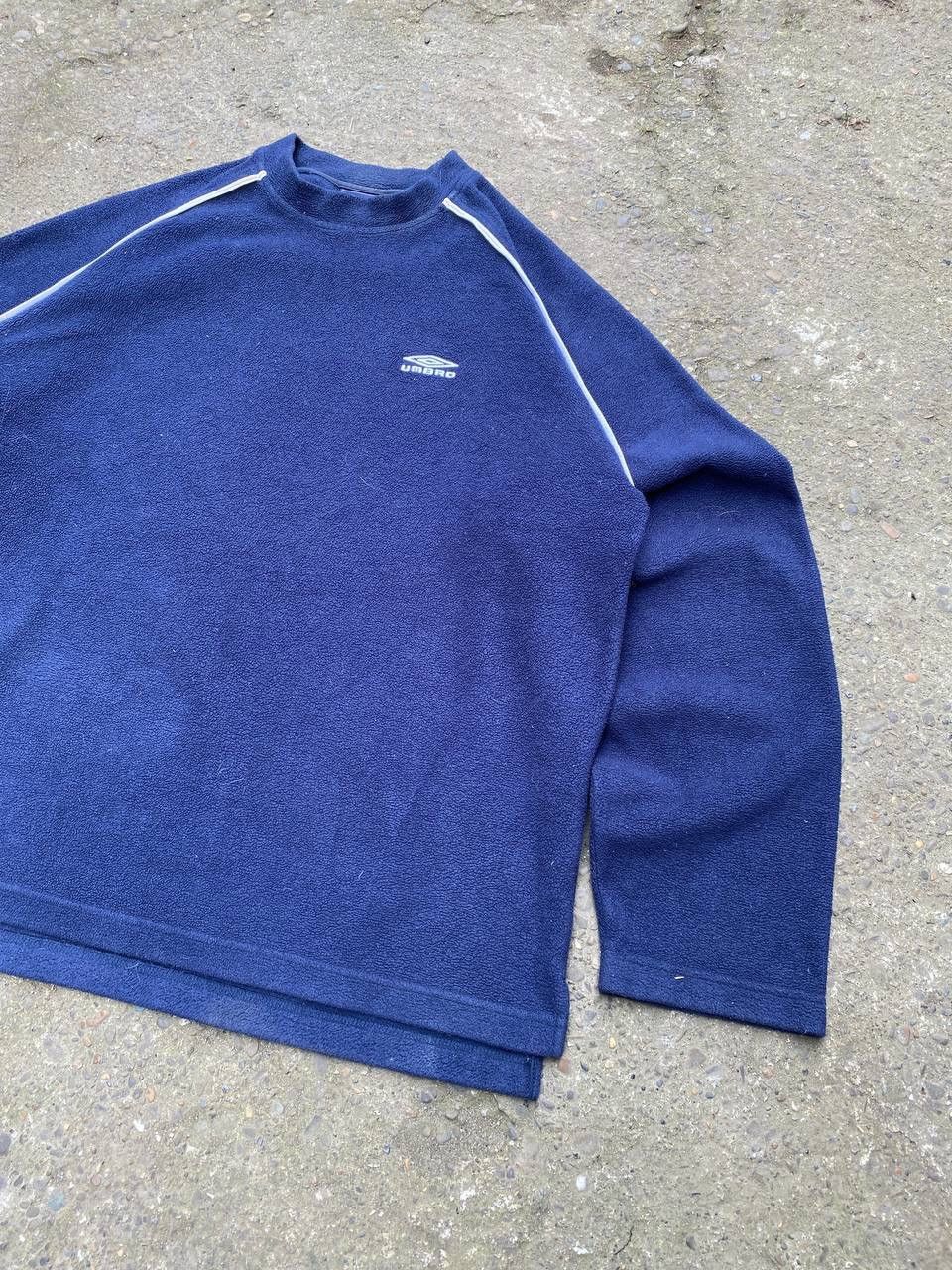 Japanese Brand × Vintage Umbro Fleece Vintage Diesel style distressed sweatshirt Size US XL / EU 56 / 4 - 6 Thumbnail