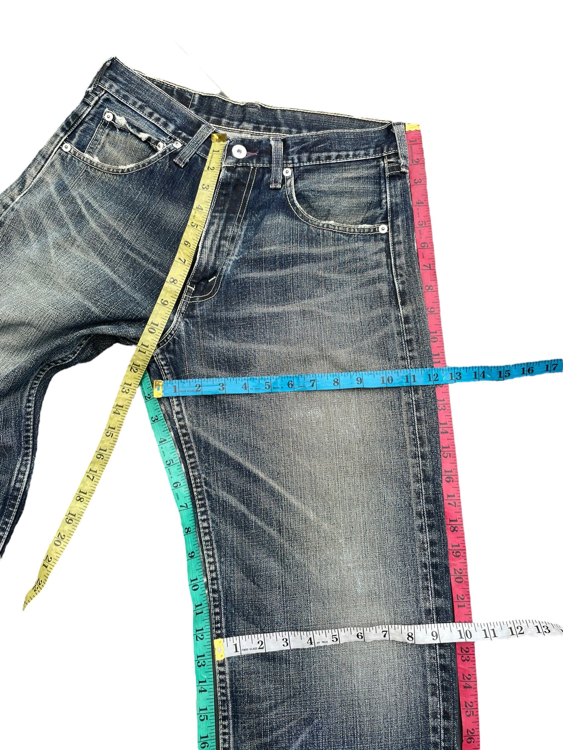 Levi's Vintage Levis 503 Faded Distresed Denim Size US 30 / EU 46 - 8 Thumbnail