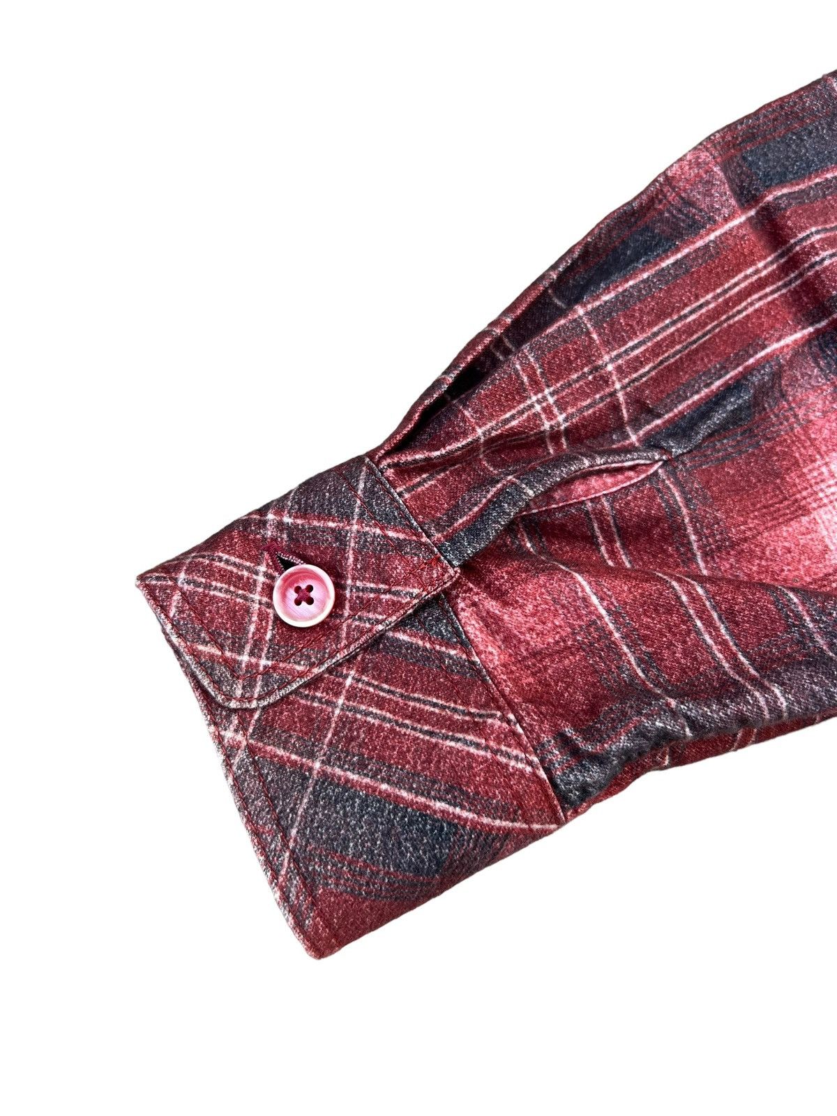 Flannel Primalcode Newwave Japan Plaid Big Fit Cropped lannel Shirt Size US XL / EU 56 / 4 - 16 Thumbnail