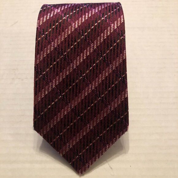 John Varvatos John varvatos men's reversible silk tie 3 1/4" X 56 1/2" Size ONE SIZE - 4 Thumbnail